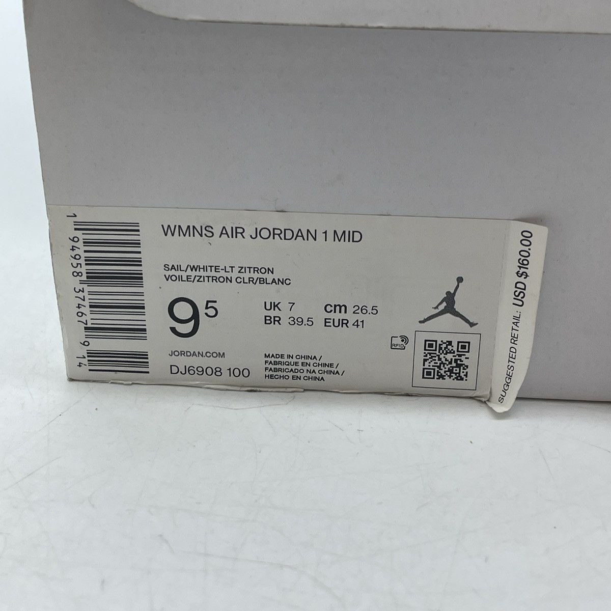 Jordan Brand Wmns air Jordan 1 mid to my first coach Size US 9.5 / IT 39.5 - 9 Thumbnail