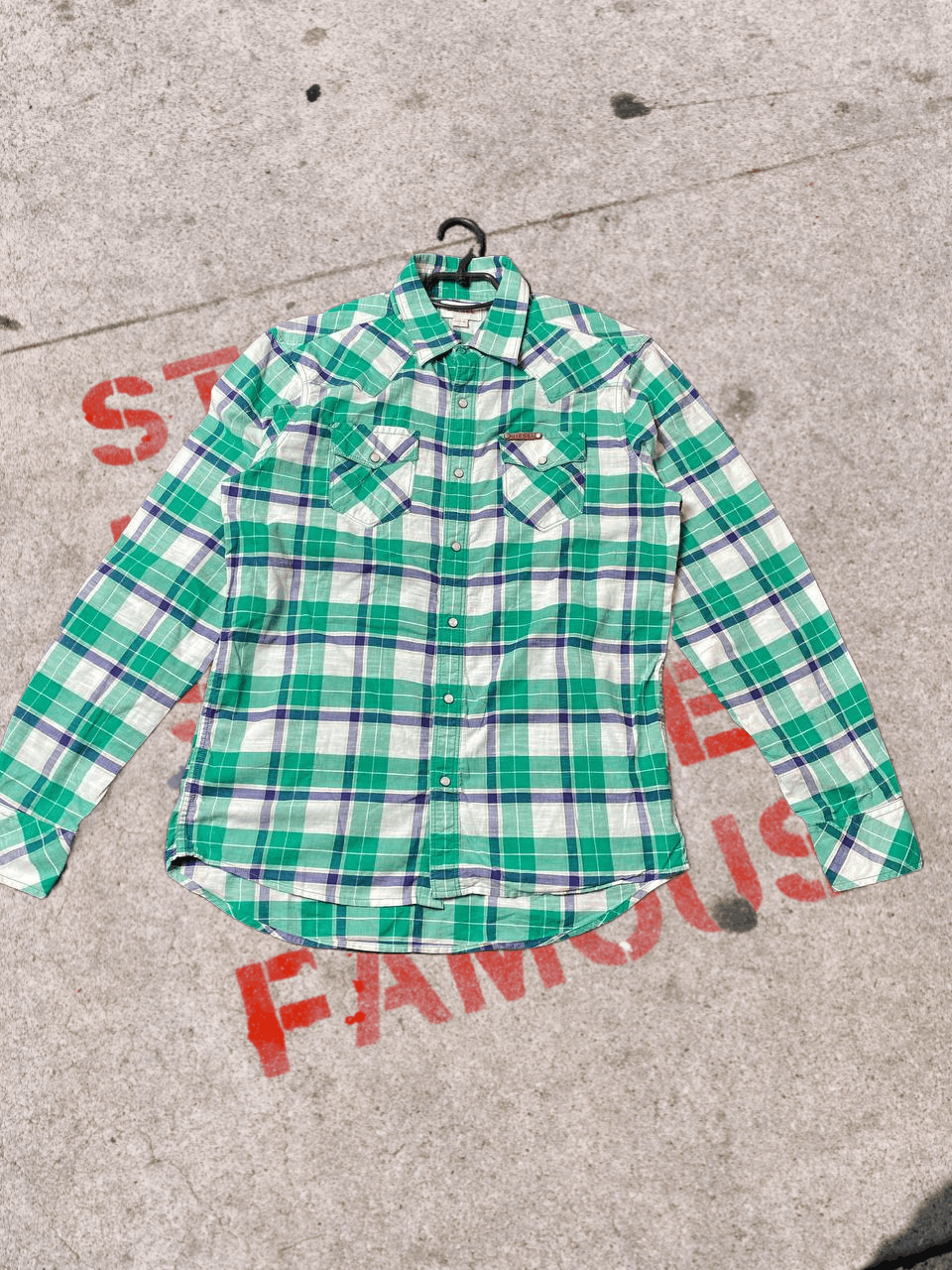 Diesel Vintage Print Shirt Size M Logo DIESEL Streetwear Size US M / EU 48-50 / 2 - 1 Thumbnail