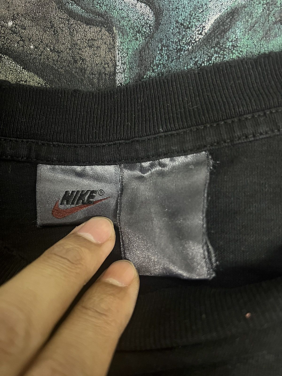Nike × Nike ACG × Vintage Vintage 90’s Nike Acg Sunfaded Distressed Tee Size US L / EU 52-54 / 3 - 3 Thumbnail