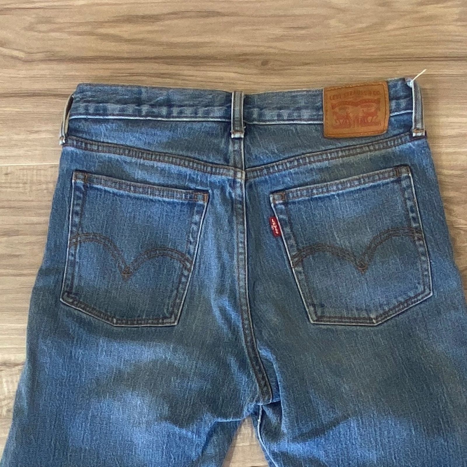 Levi's Levi's White Oak Cone Denim High-Rise Button Fly - 28 Size 28" / US 6 / IT 42 - 7 Thumbnail