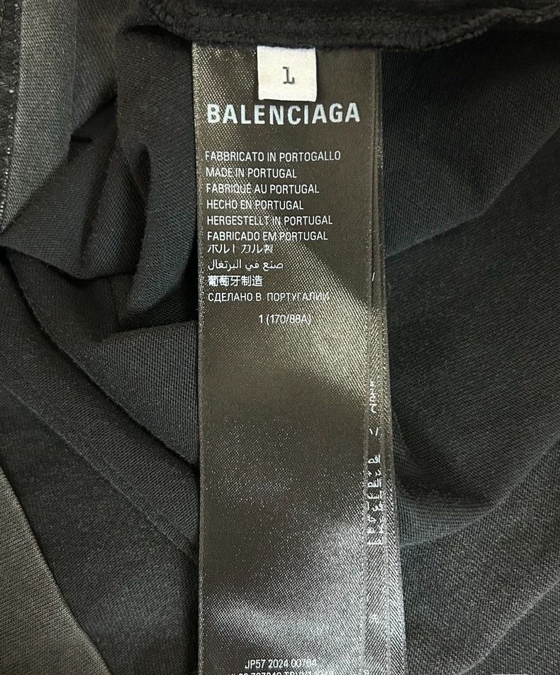 Balenciaga Balenciaga Iron tower washed short sleeve Size US S / EU 44-46 / 1 - 4 Thumbnail