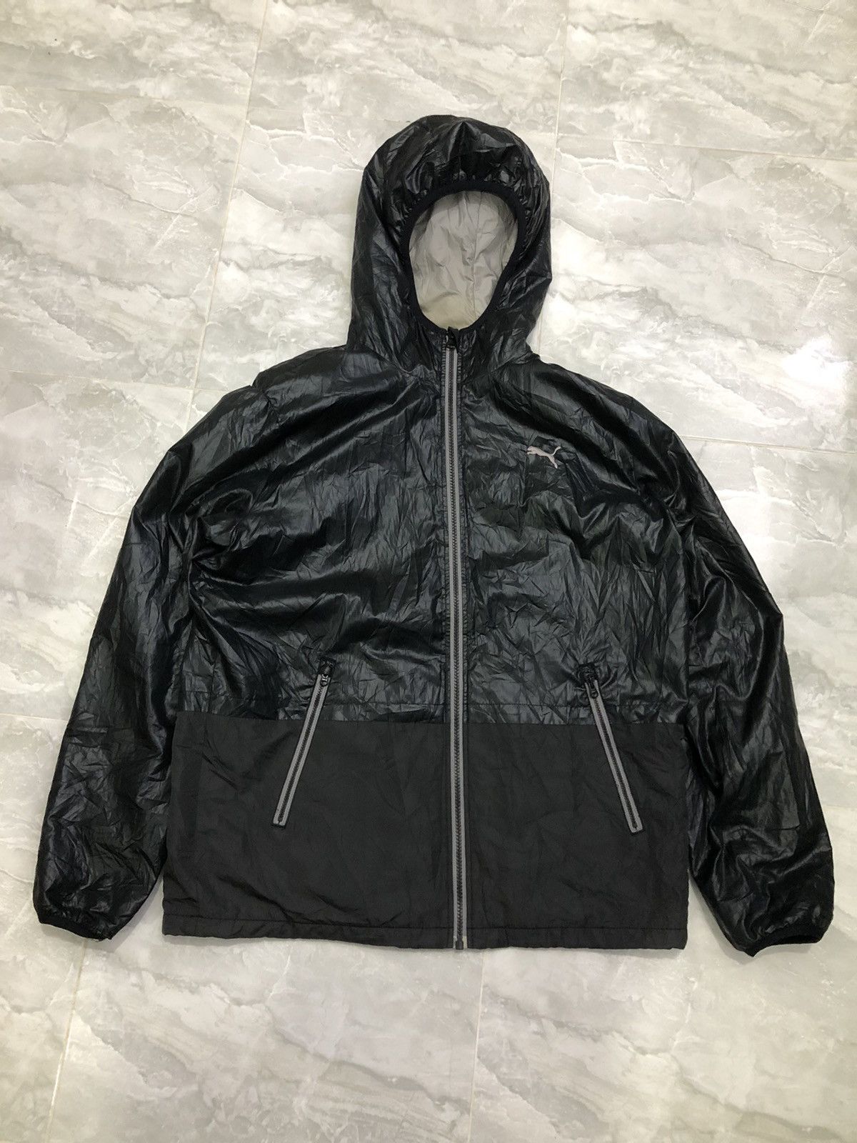 Puma Vintage Puma Sportlifestyle Tech Windbreaker Jacket Size US M / EU 48-50 / 2 - 14 Thumbnail