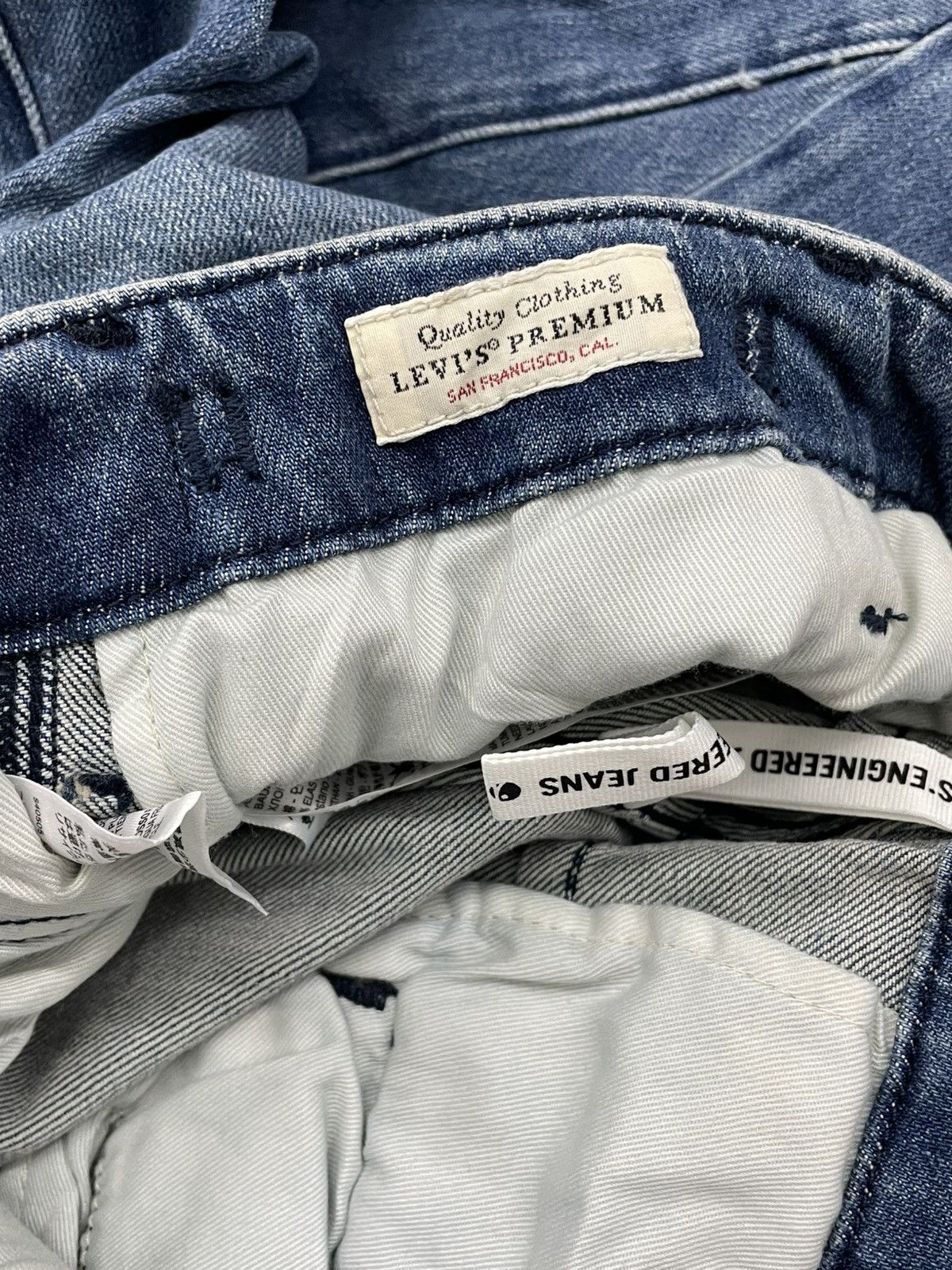 Levi's Vintage Clothing VINTAGE ENGINEERED LEVIS USA DESIGNER TWISTED CARGO DENIM Size US 31 - 16 Thumbnail