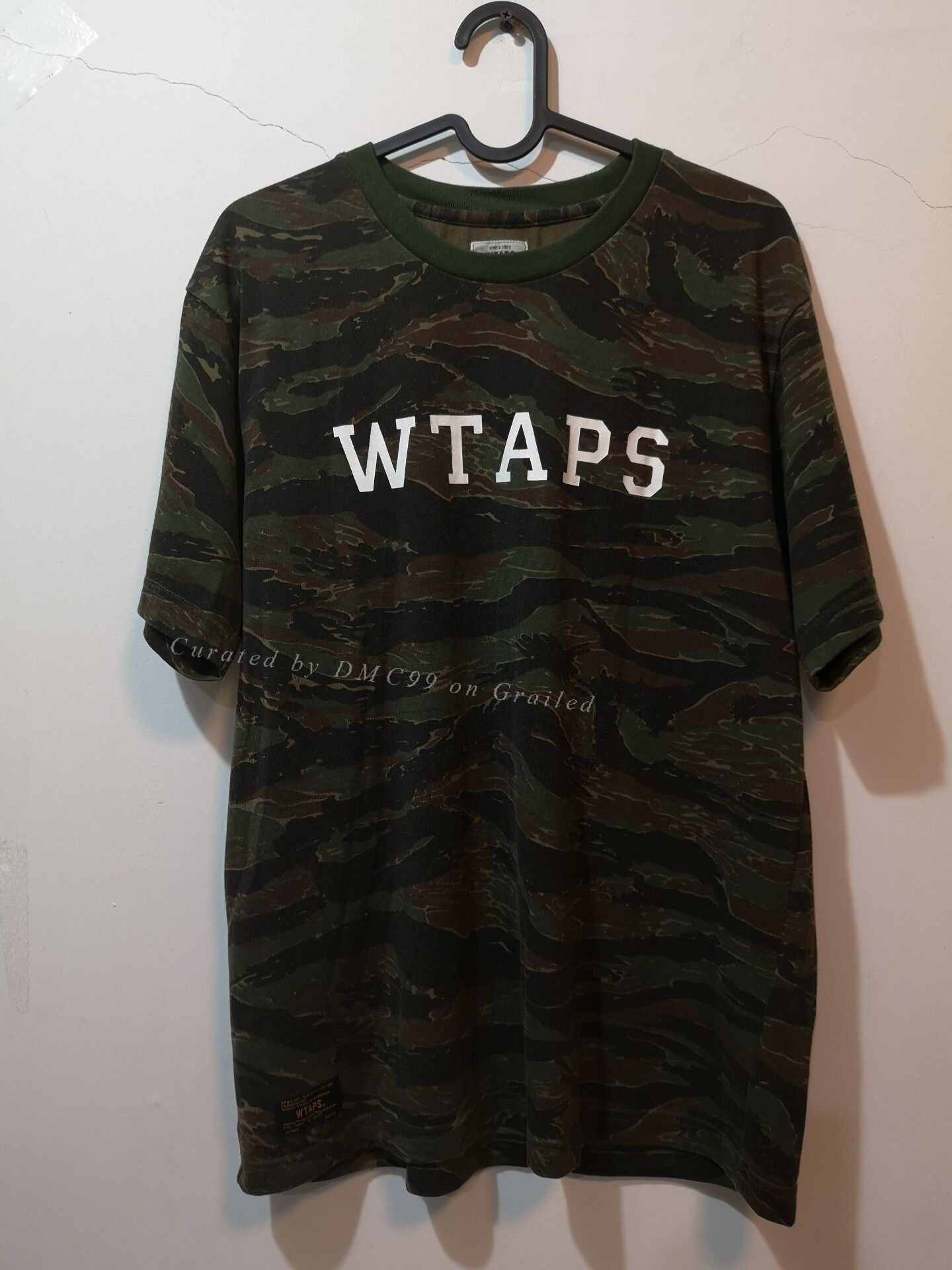 Wtaps WTAPS Vintage Camo Short Sleeve Tee Size US S / EU 44-46 / 1 - 1 Thumbnail