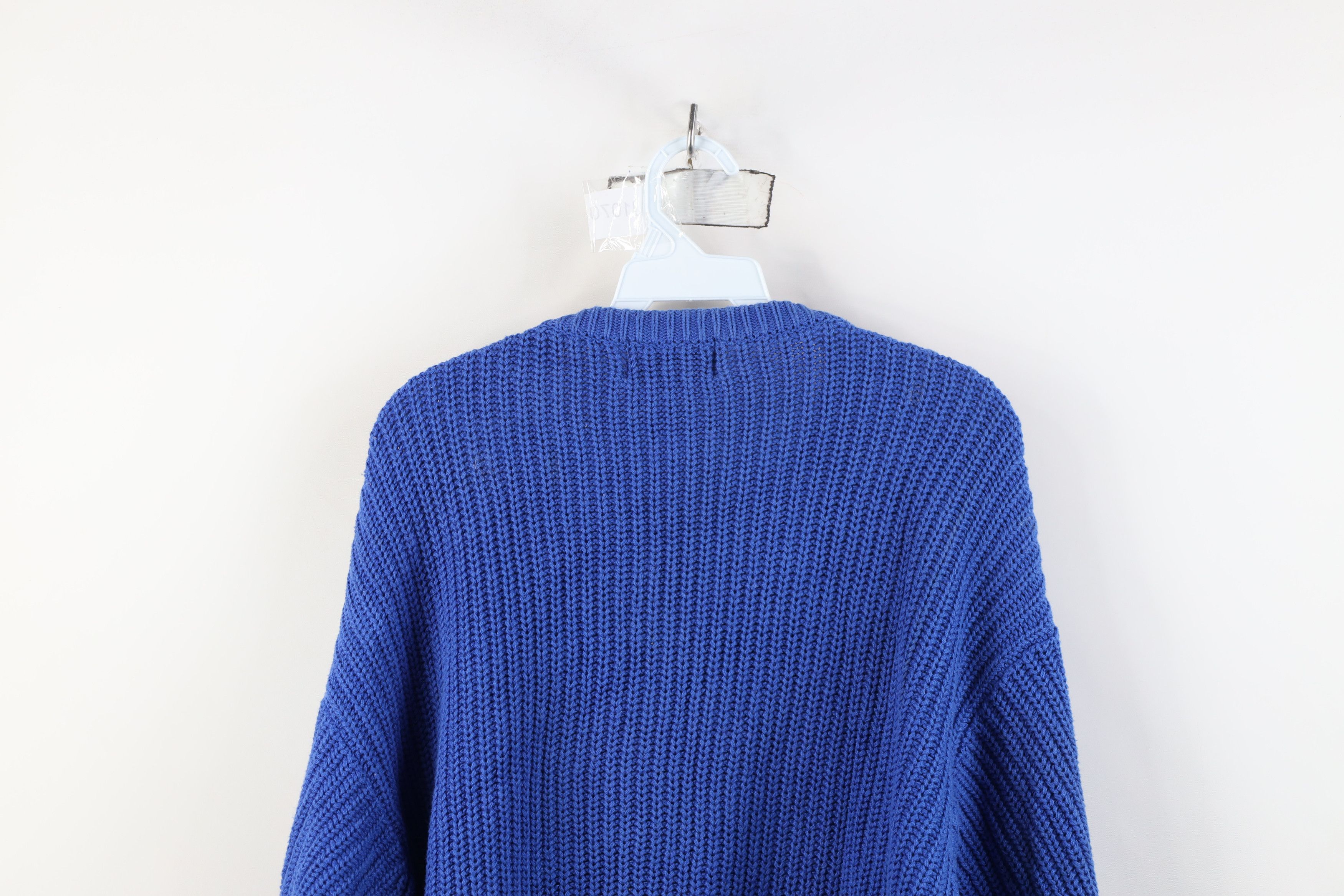 Eddie Bauer Vintage 90s Eddie Bauer Cotton Ribbed Knit Sweater Size US L / EU 52-54 / 3 - 13 Thumbnail