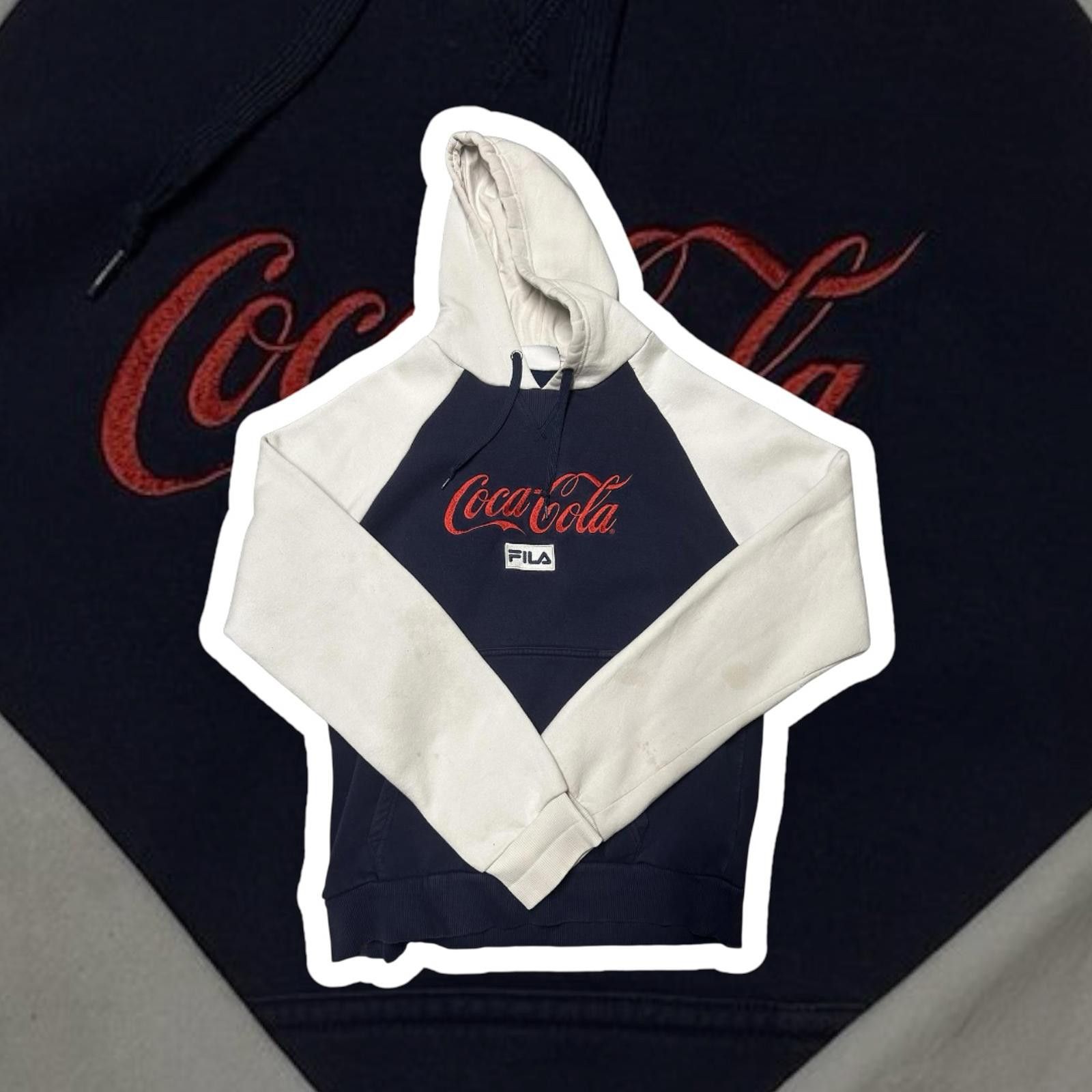 Coca Cola Coca-Cola x FILA Colour Block Hoodie Size US L / EU 52-54 / 3 - 1 Thumbnail