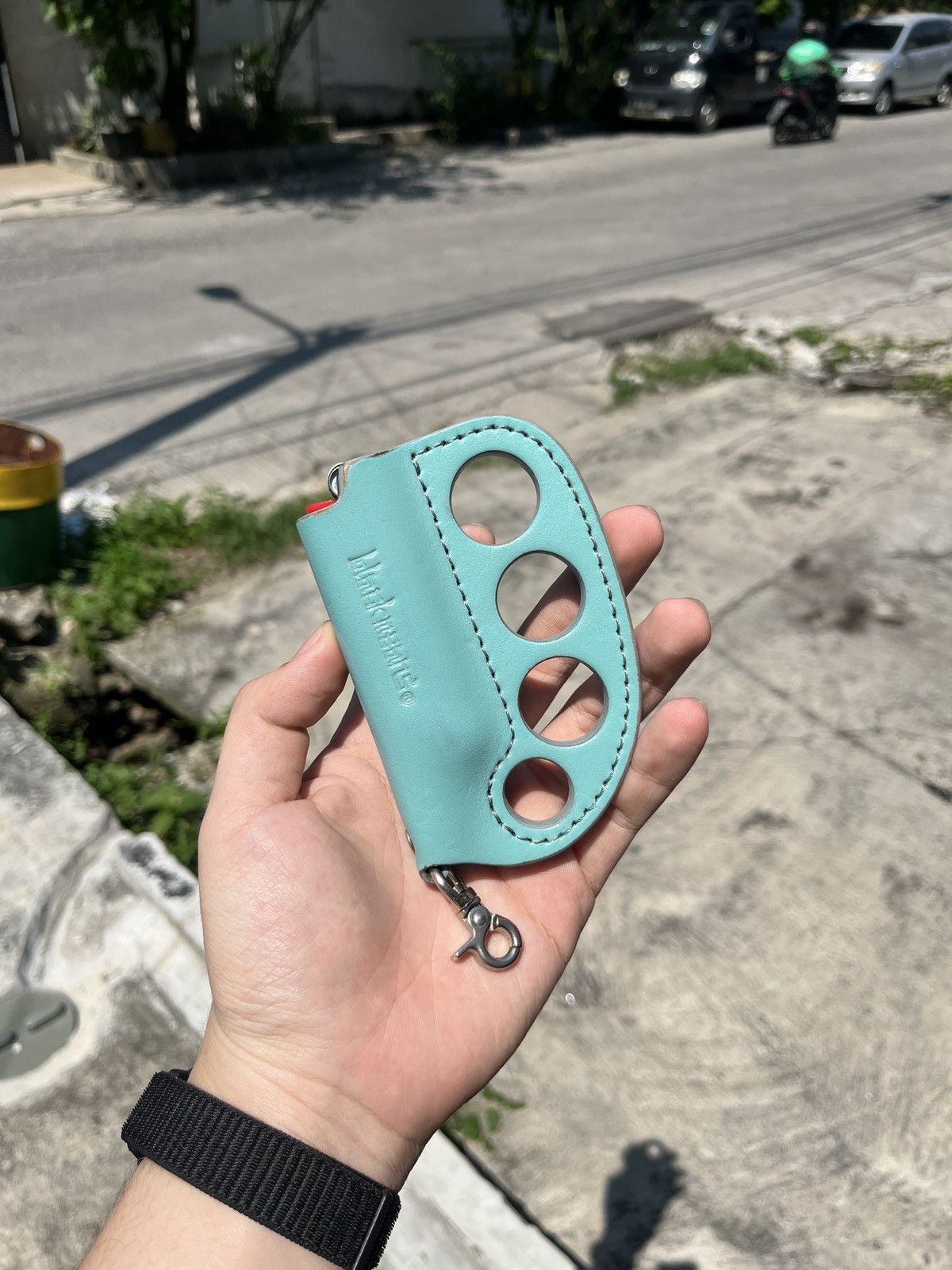 小物 blackmeans LEATHER KNUCKLE LIGHTER CASN 小物 blackmeans LEATHER KNUCKLE LIGHTER CASN Leather Knuckle