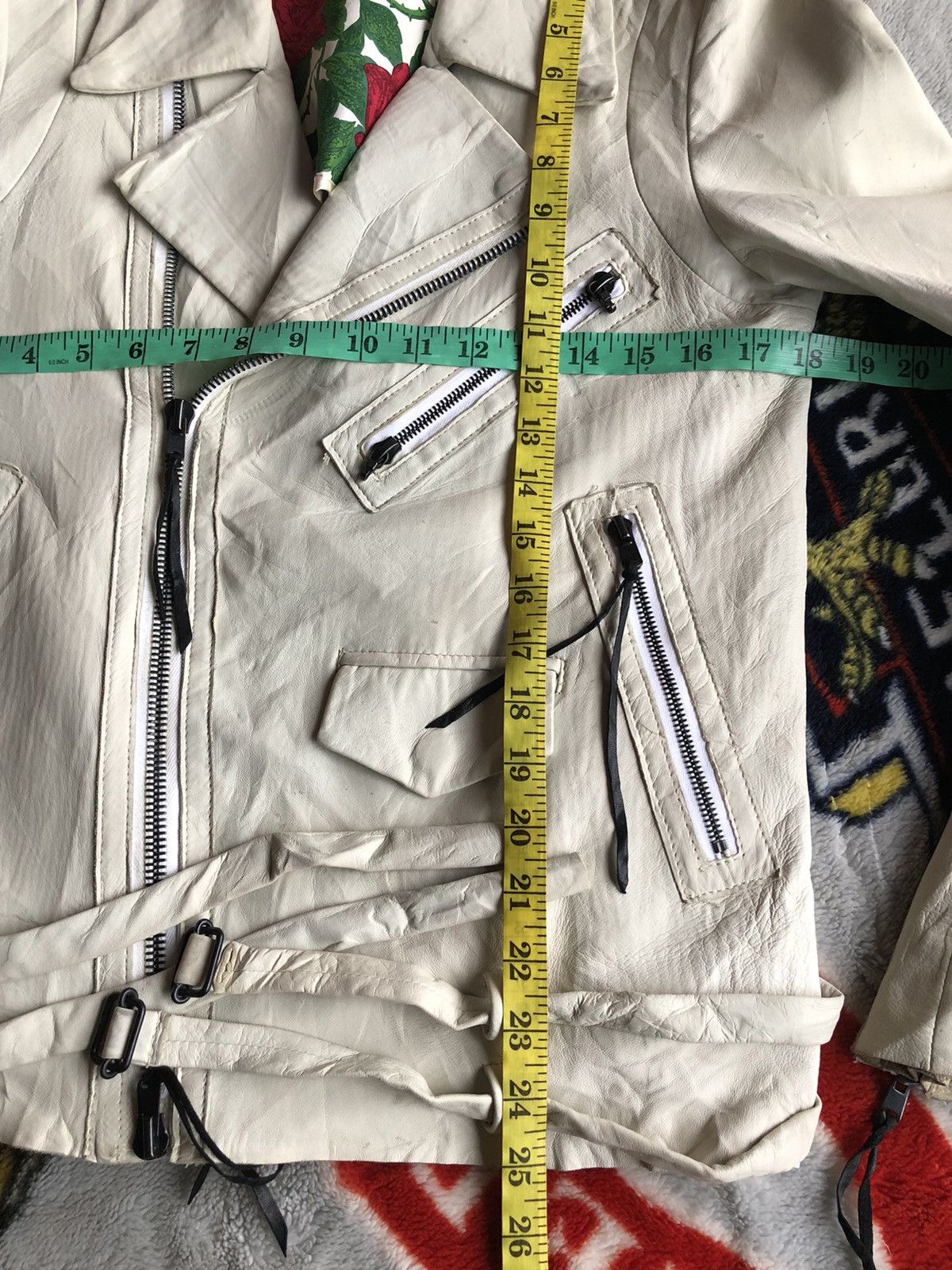 Number (N)ine Vtg 2006 S/S Number (N)ine Lambskin Leather Jacket Size US S / EU 44-46 / 1 - 19 Thumbnail