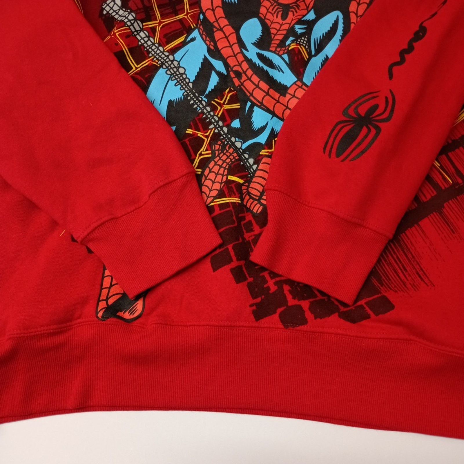 Other Marvel Spider-Man Hoodie Sweatshirt Red Logo Mens XL Pockets Size US XL / EU 56 / 4 - 2 Thumbnail