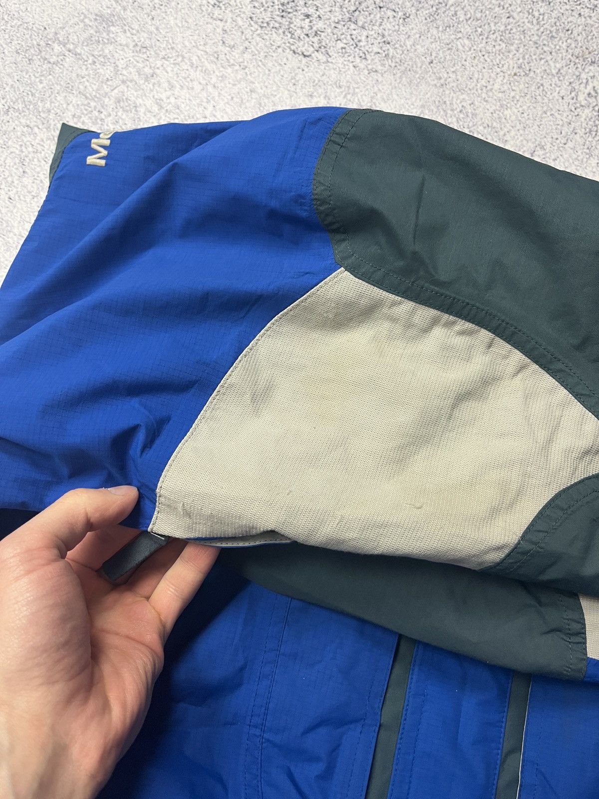 Berghaus × Vintage Vintage Berghaus Mera Peak Gore-Tex Nylon Rain Jacket Rare Size US XL / EU 56 / 4 - 17 Thumbnail