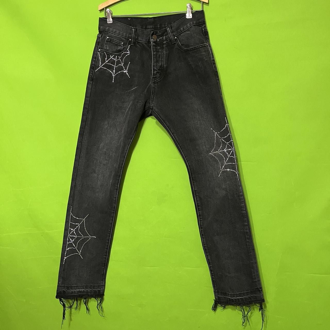 mnml デニム　30 MNML Distressed Zip Slim Fit Jeans Size 30 | eBay