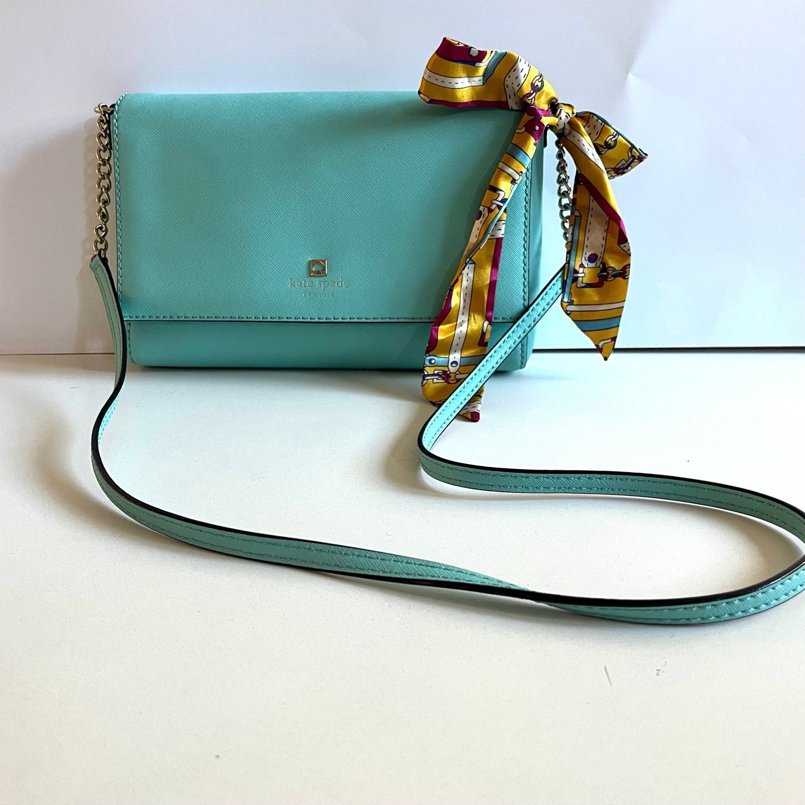Kate Spade KATE SPADE Charlotte Street Alex Crossbody, Blue Aqua Size ONE SIZE - 2 Thumbnail