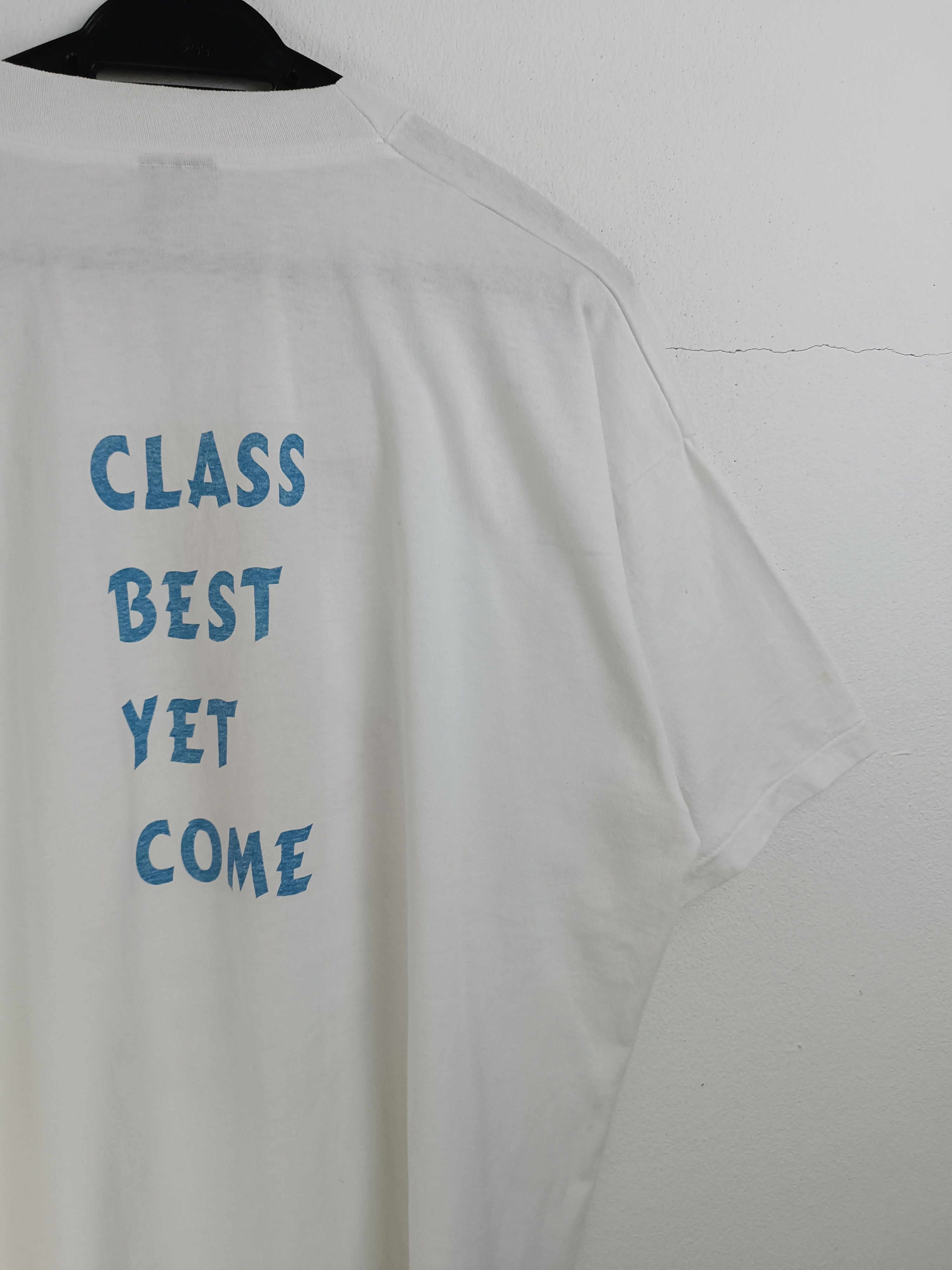 Vintage VINTAGE 90'S CRUSHED ON A TEACHER FUNNY HUMOR VERY RARE TEE Size US XL / EU 56 / 4 - 10 Thumbnail
