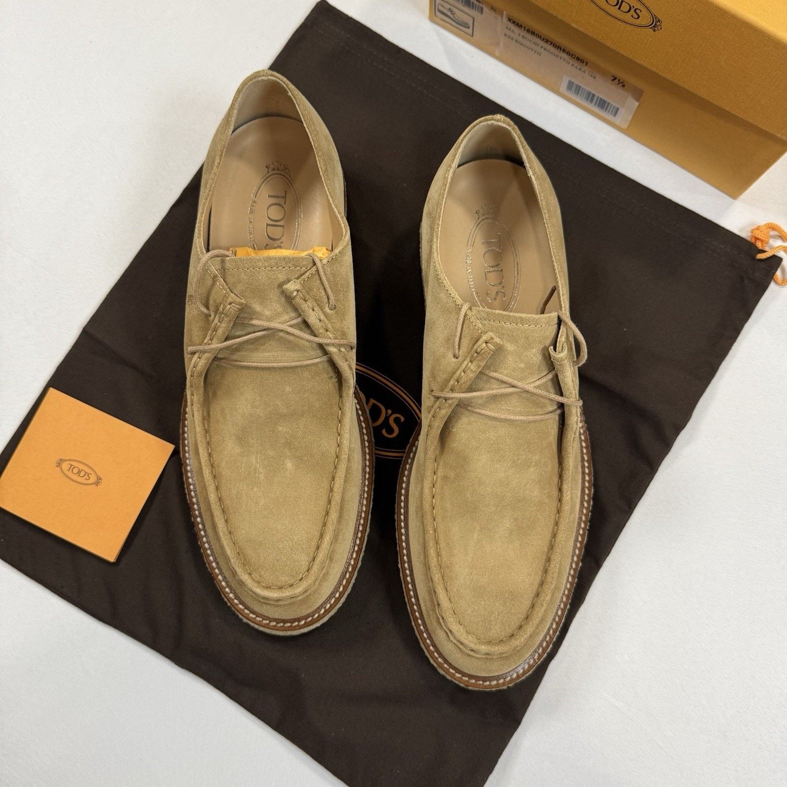 Tod's Tod’s Desert Boots Size 7.5UK/9US Brand New In Box MSRP $925 Size US 9 / EU 42 - 3 Thumbnail