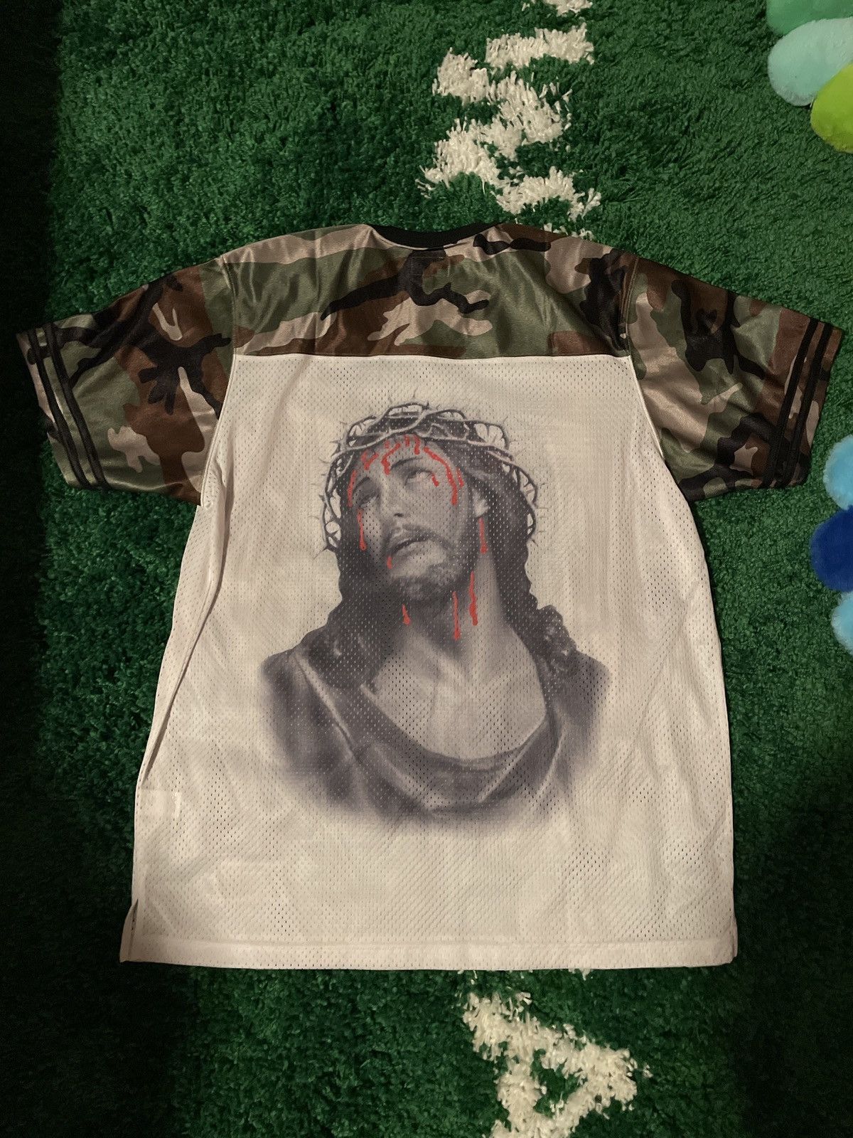 2013 Supreme Jesus Football Jersey Size XL