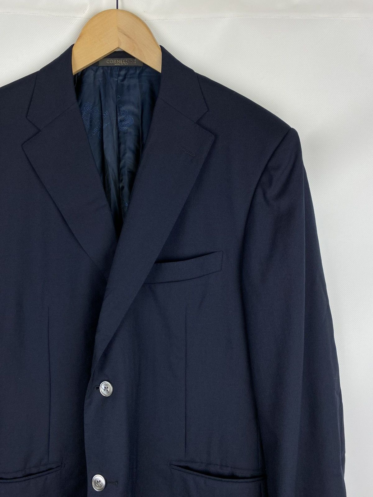 Corneliani Corneliani 100’s ExtraFine Wool blazer jacket sportcoat Size 44R - 5 Thumbnail