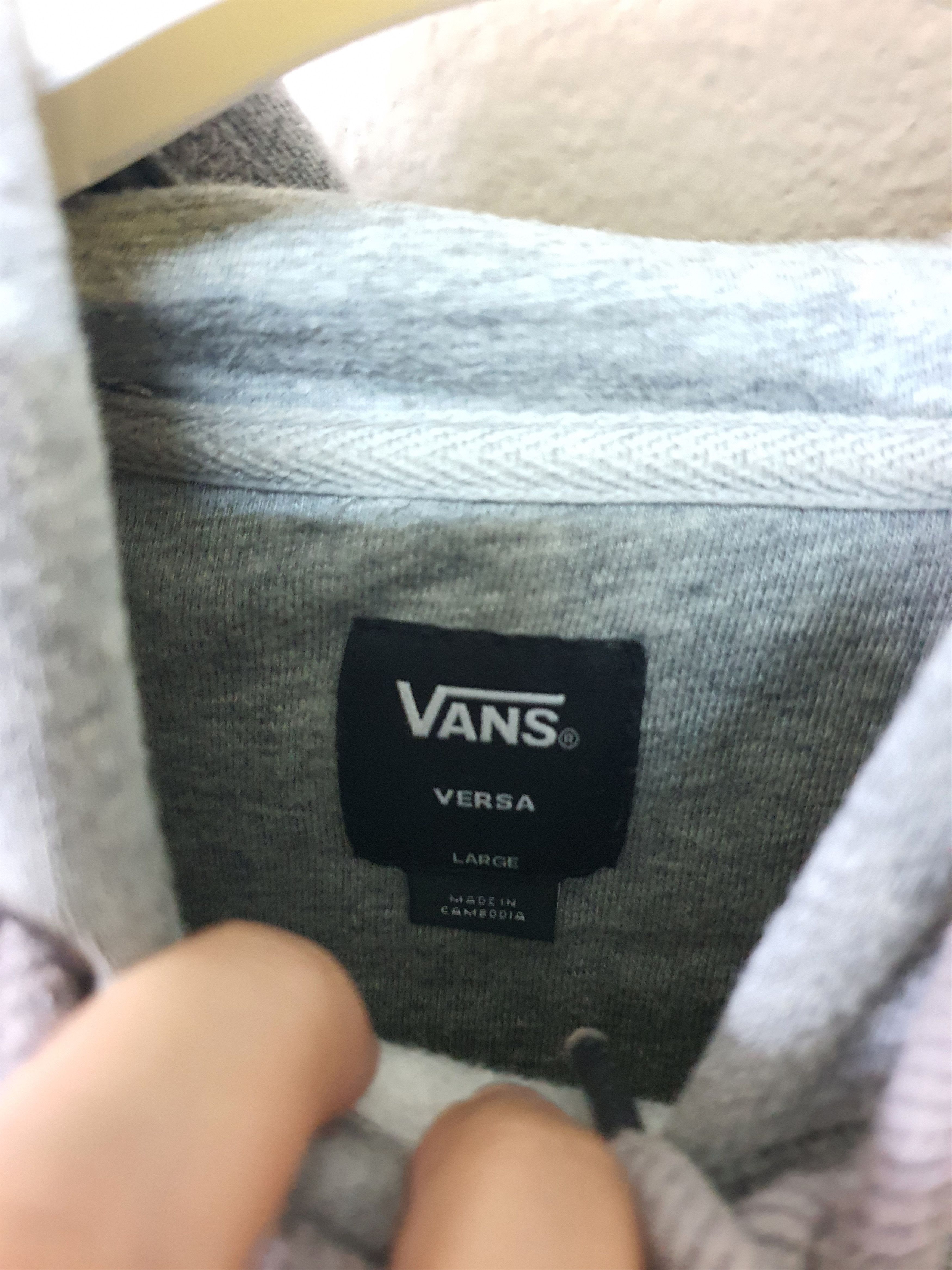 Vans Vans Men's Versa Standard Hoodie Size US L / EU 52-54 / 3 - 6 Thumbnail