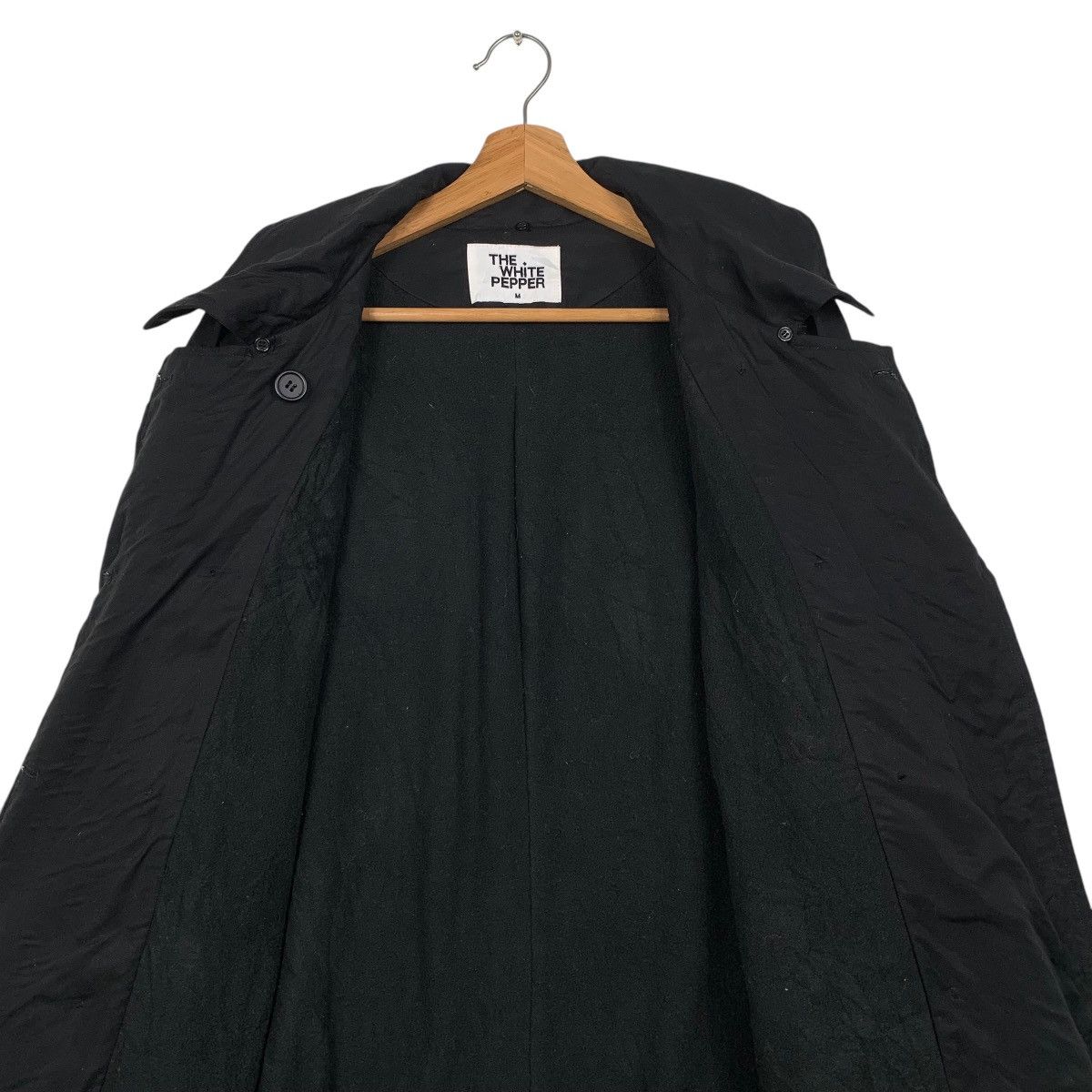 Japanese Brand The White Pepper Double Breasted Overcoat Size US M / EU 48-50 / 2 - 13 Thumbnail