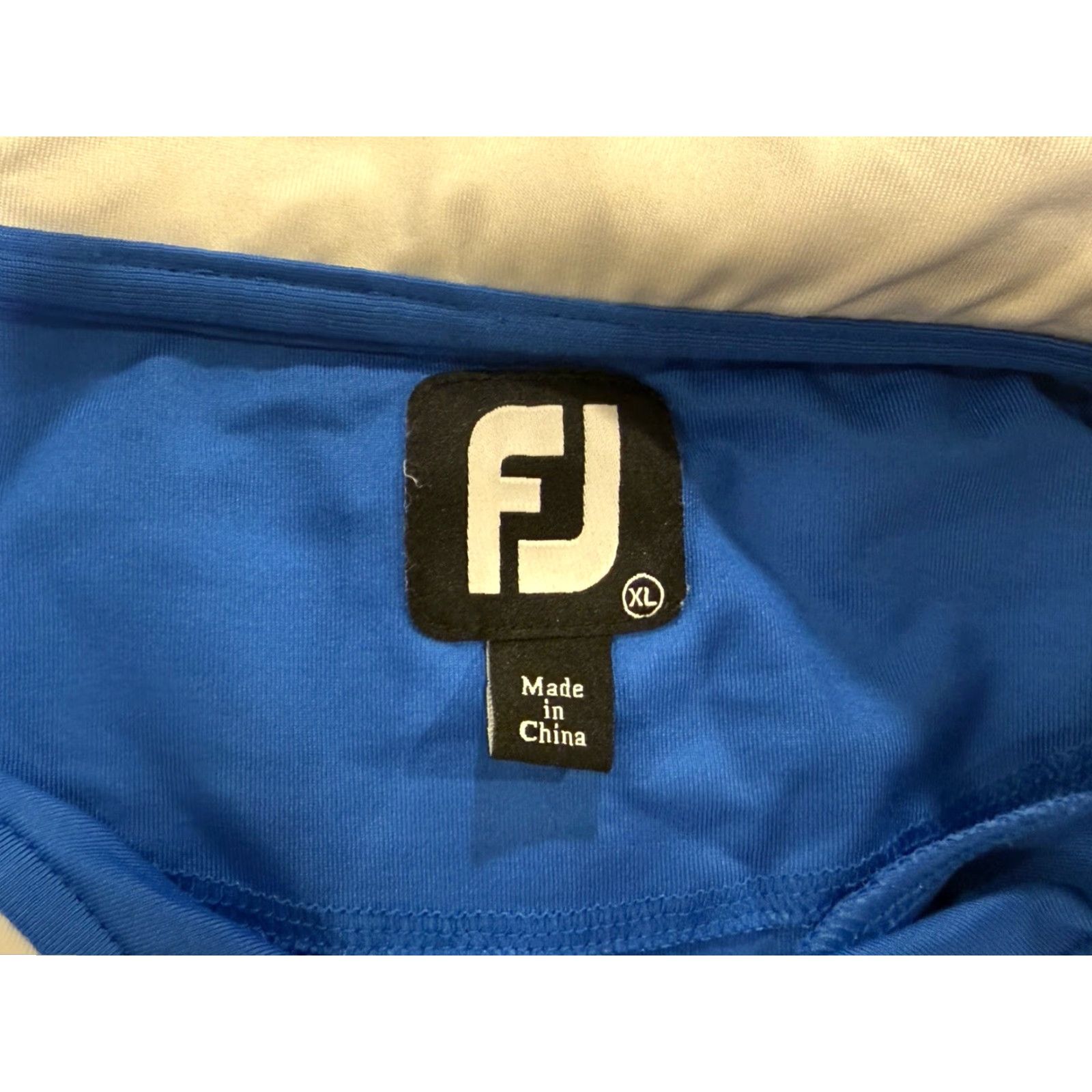Footjoy FootJoy The Players Course At Wyboo 1/4 Zip Blue Golf Sweater Stretch Sz XL Mens Pullover Cardigan Activewear Golf Mock Neck Zipper Embroidered Logo Size US XL / EU 56 / 4 - 5 Thumbnail