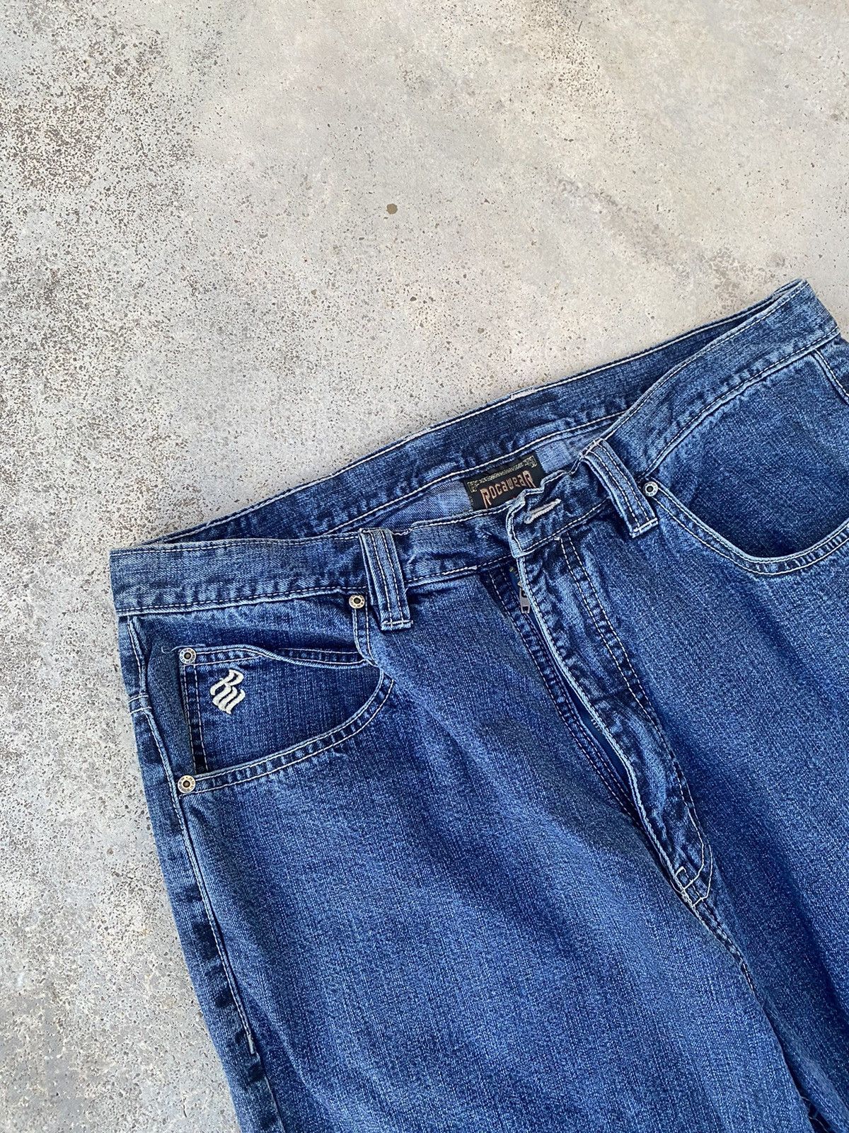 JNCO 2000s Rocawear y2k Baggy Jeans jnco style Size US 36 / EU 52 - 5 Thumbnail