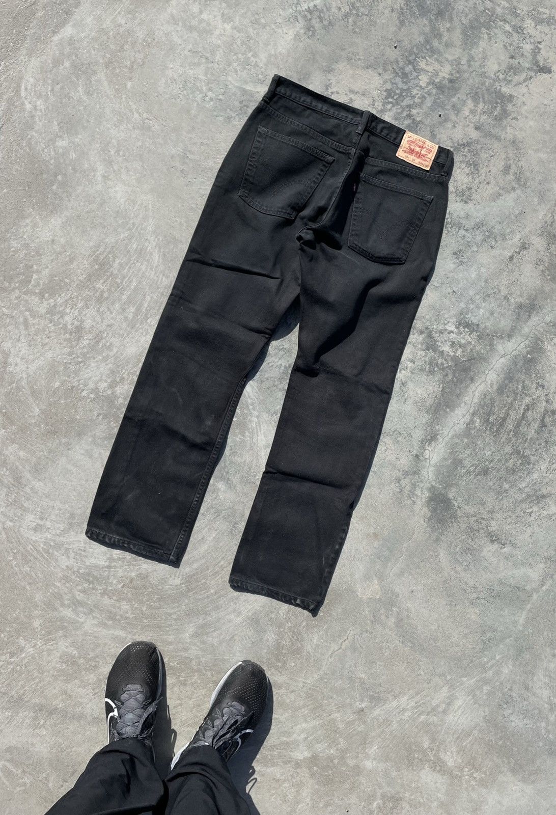 Levi's VINTAGE LEVIS 581 MADE IN BELGIUM DISTRESS JEANS Y2K Size US 32 / EU 48 - 8 Thumbnail