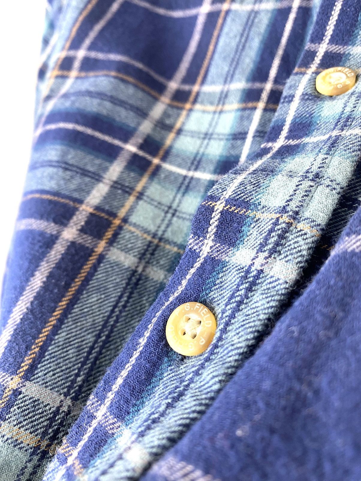 Vintage 🥶 Vintage Flannel Plaid Shirt Checkered Travis Scott Style Size US L / EU 52-54 / 3 - 4 Thumbnail