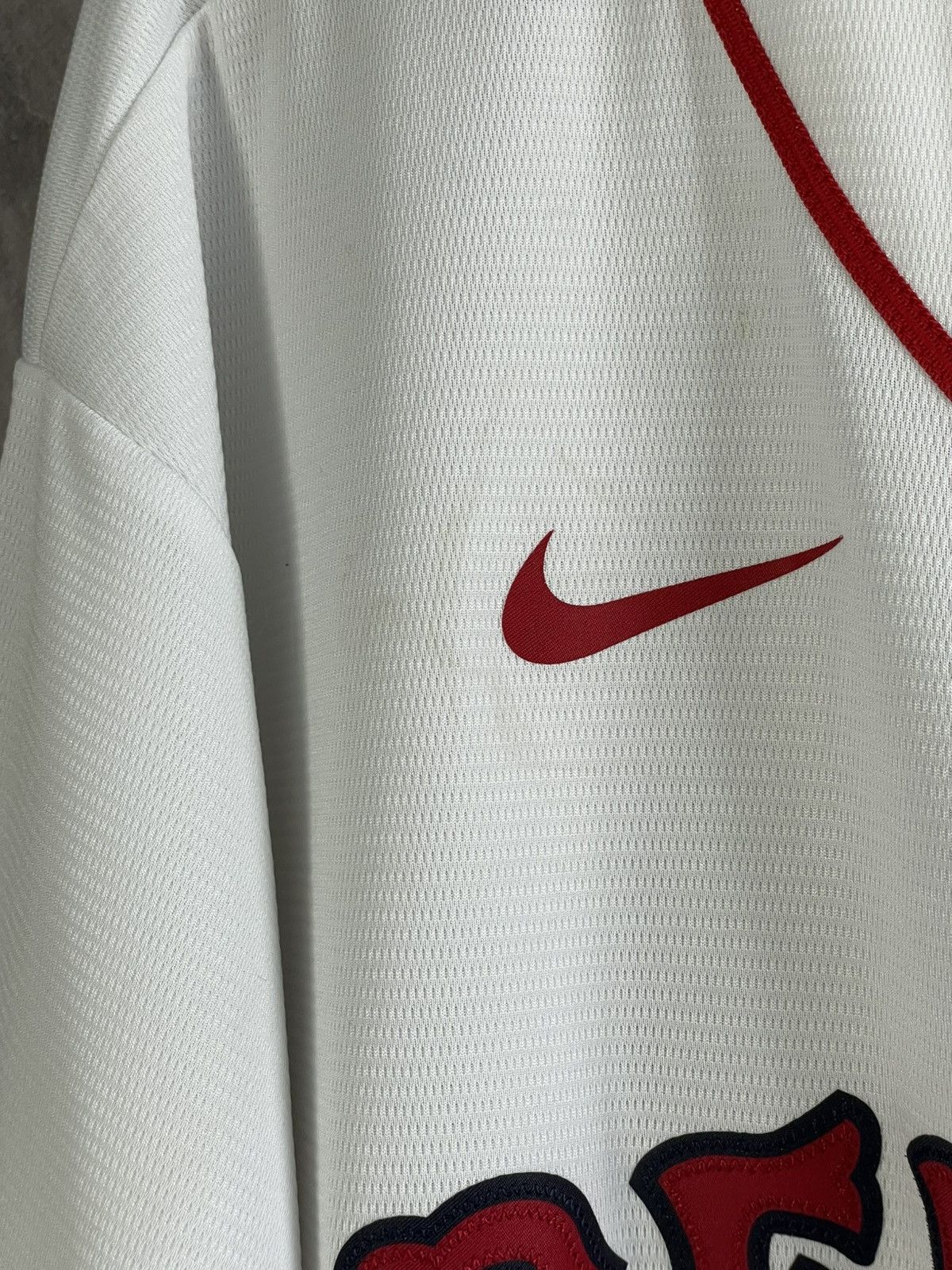 Vintage Nike Boston Red Sox Home Jersey Baseball Shirt Size US XXL / EU 58 / 5 - 7 Thumbnail