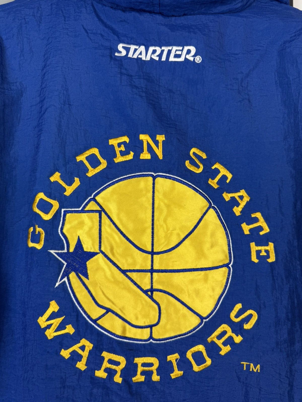 Starter Vintage Golden State Warriors Starter Pullover Anorak Jacket Size US L / EU 52-54 / 3 - 18 Thumbnail