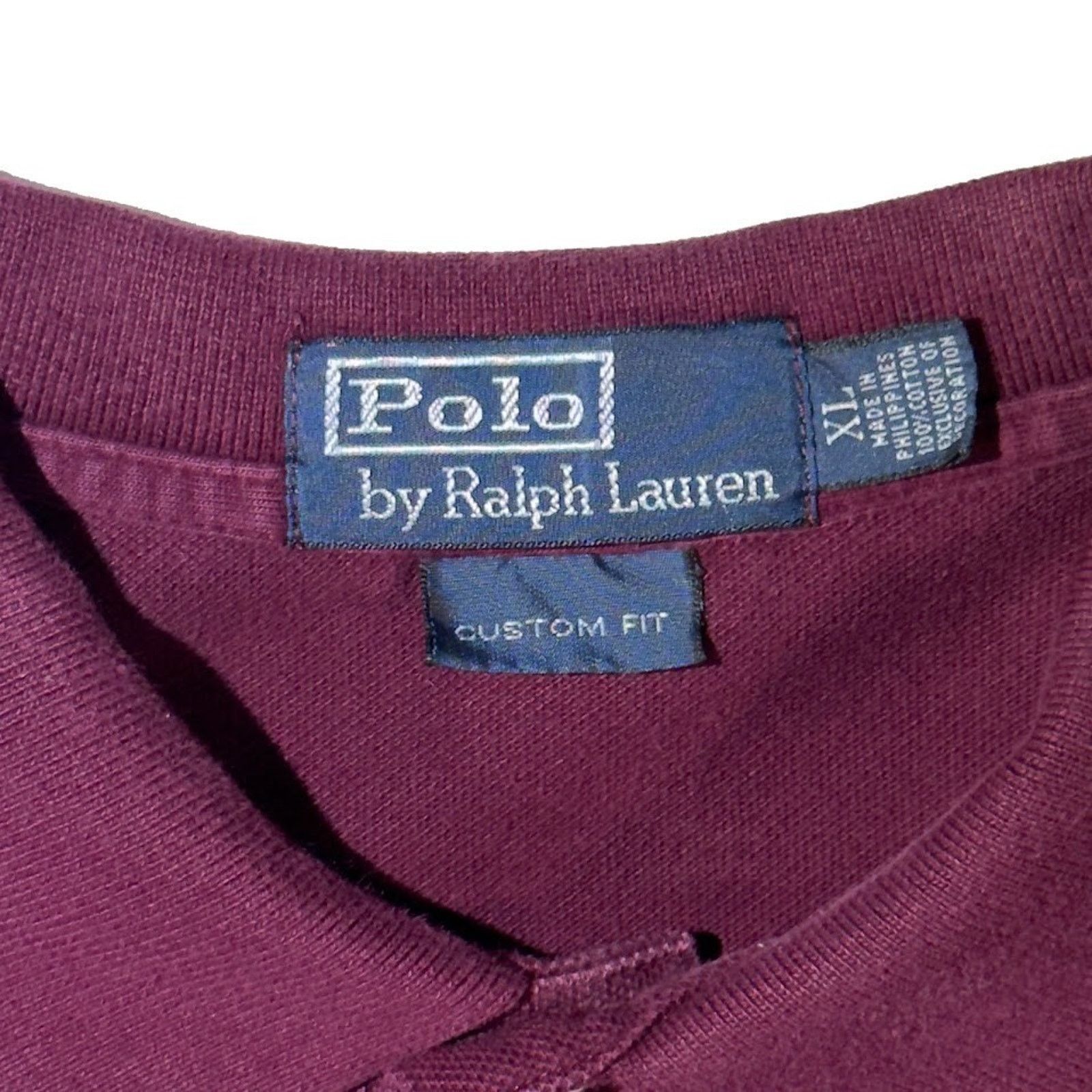 Ralph Lauren Polo Ralph Lauren Men's Shirt X-Large Red Short Sleeve Logo Size US XL / EU 56 / 4 - 5 Thumbnail