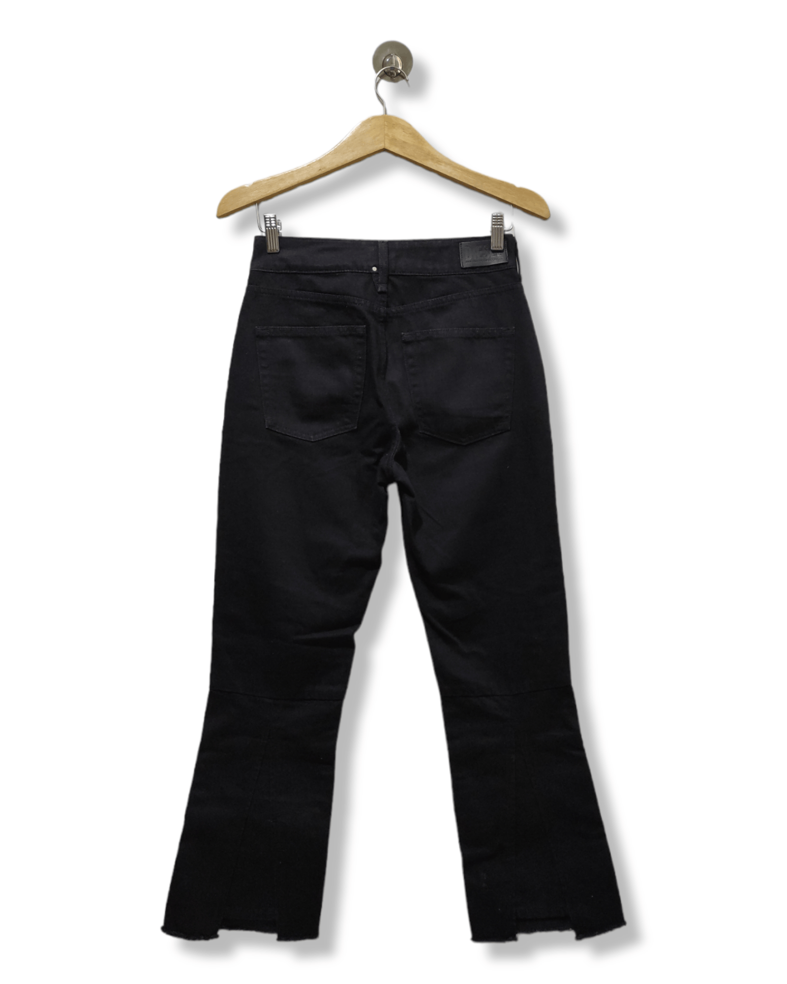 Diesel × Diesel Black Gold Diesel Wax Black Gold Zippered Biker Trouser Pants Size US 29 - 2 Thumbnail