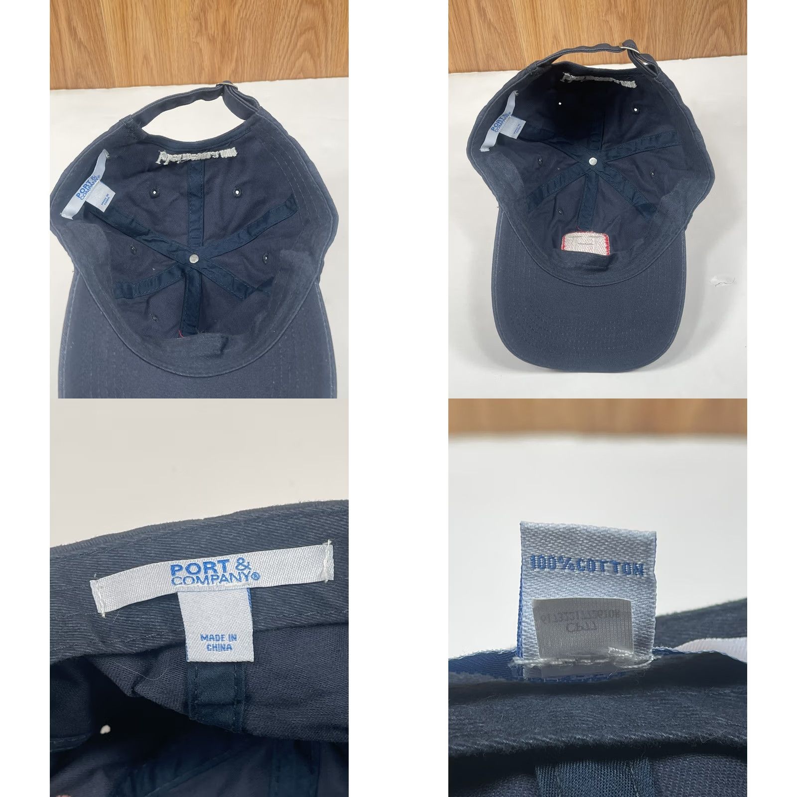 Port & Company Port & Company Heinemann Blue Adjustable StrapBack Hat Cap One Size Fits Most Mens Baseball Cap Size ONE SIZE - 8 Thumbnail