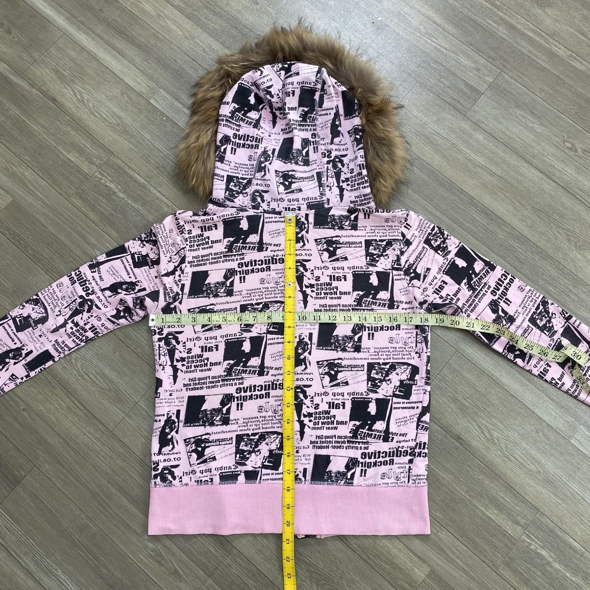 If Six Was Nine 2000s Beauty Beast Cryx Kmrii Ifsix Lgb Style Fur Zip Hoodie Size US S / EU 44-46 / 1 - 17 Thumbnail