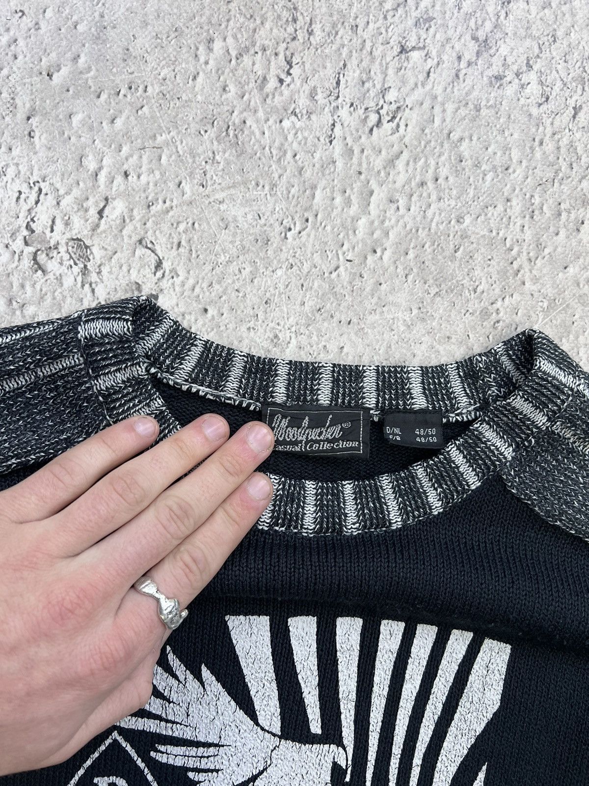Diesel × Japanese Brand VINTAGE DIESEL Y2K RIPPED DISTRESSED PUNK SWEATER Size US M / EU 48-50 / 2 - 4 Thumbnail
