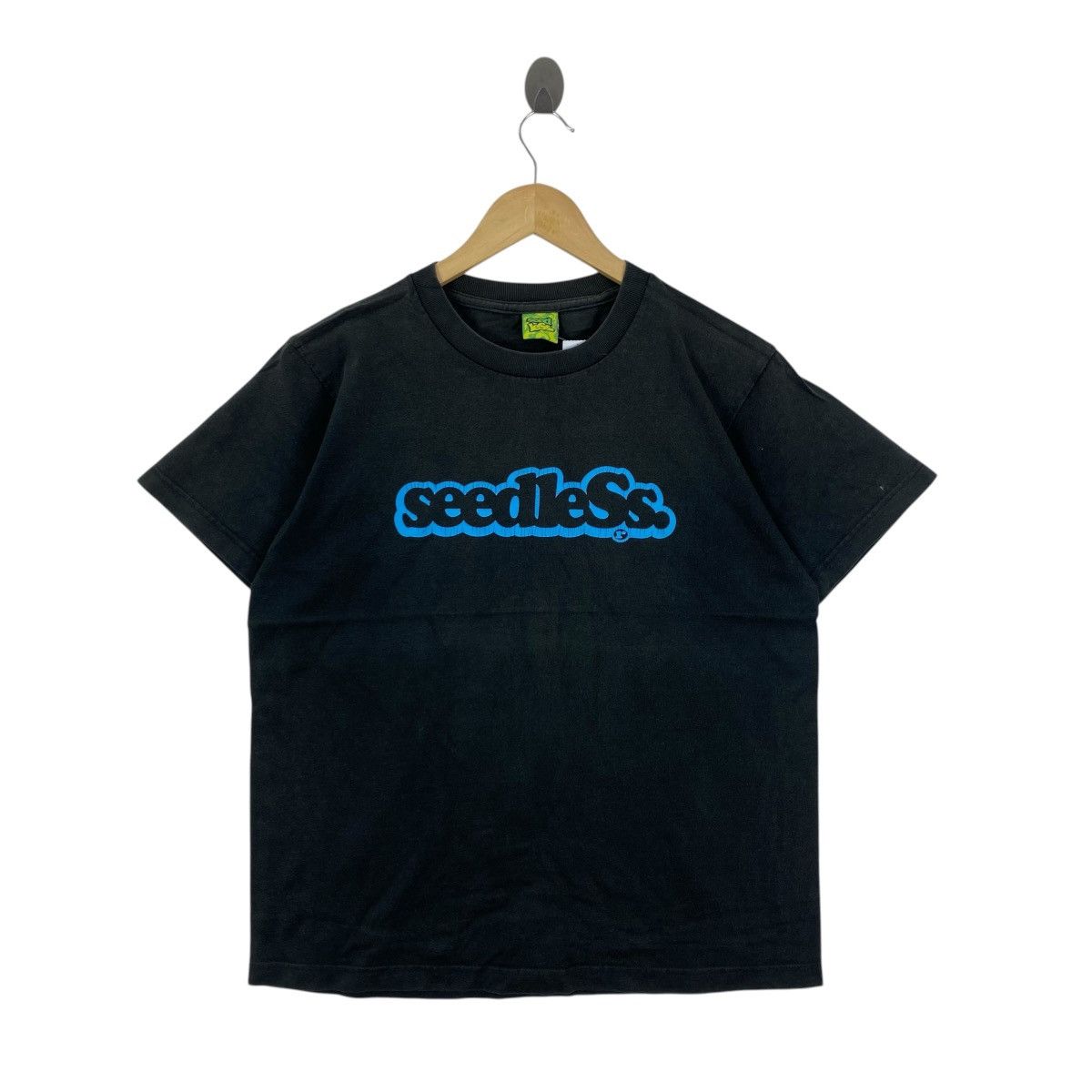Vintage Vintage SeedleSs Clothing Co T-Shirt Large 90s Streetwear Size US M / EU 48-50 / 2 - 1 Thumbnail