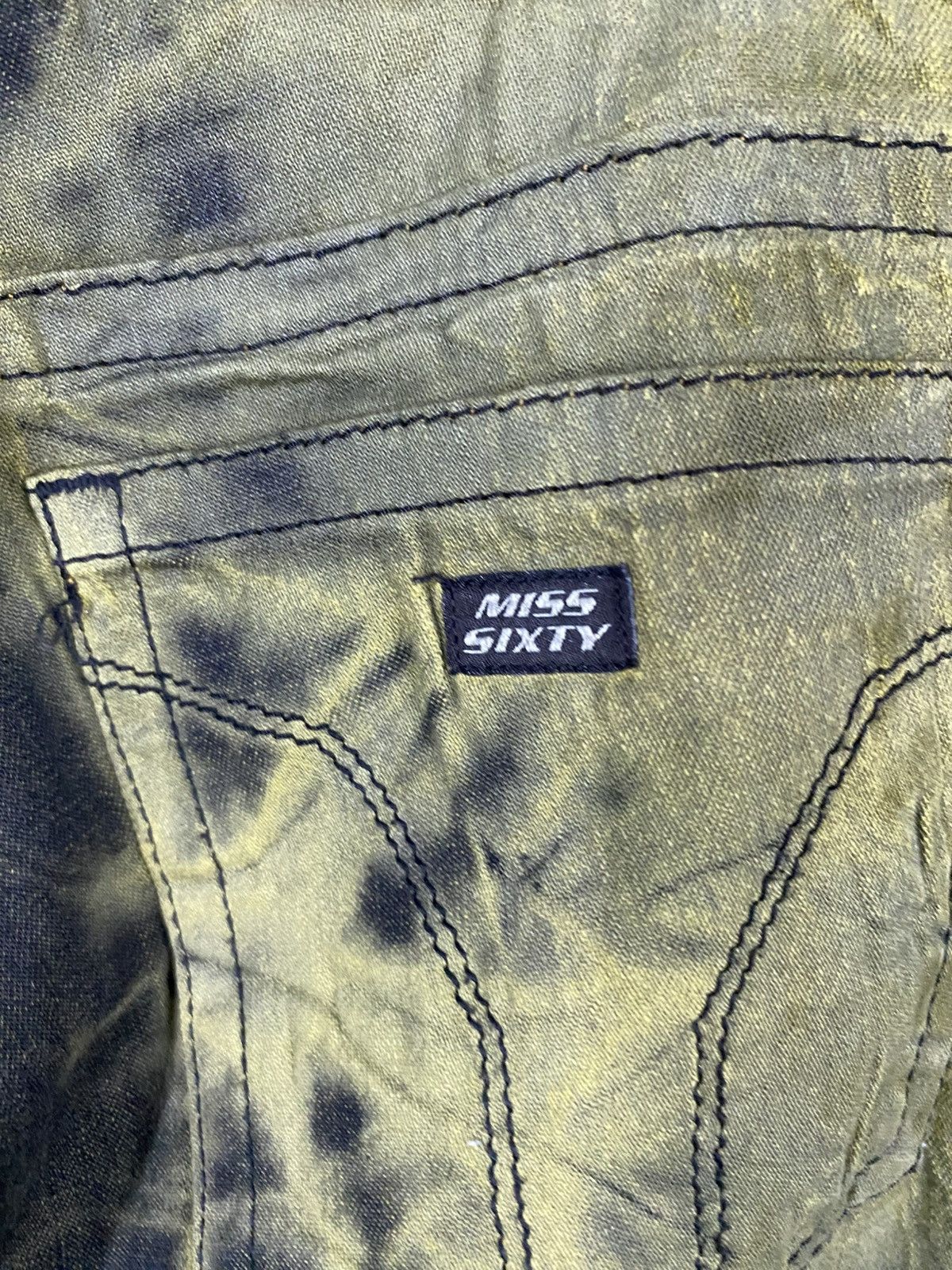 Miss Sixty Miss sixty yellow acid wash pant stretchable Size 29" - 5 Thumbnail
