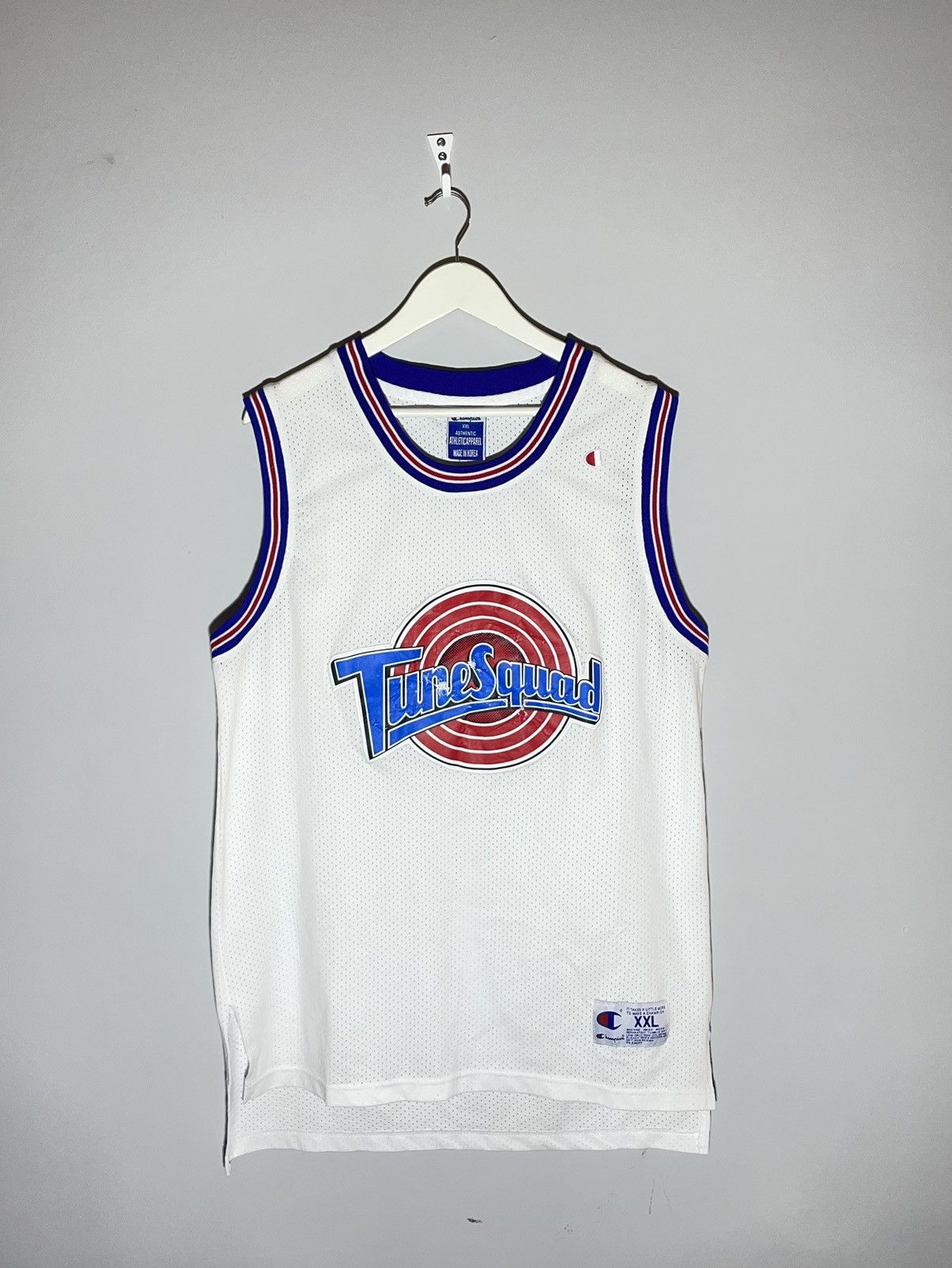 Champion #23 Jordan Champion Tune Squad Vintage Y2k Basketball Jersey Size US XXL / EU 58 / 5 - 2 Thumbnail
