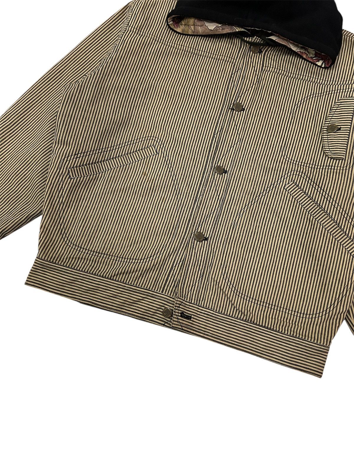 Japanese Brand × PERSON'S × Vintage Vintage Person's Reversible Hooded Full Zipper Jacket Size US M / EU 48-50 / 2 - 8 Thumbnail