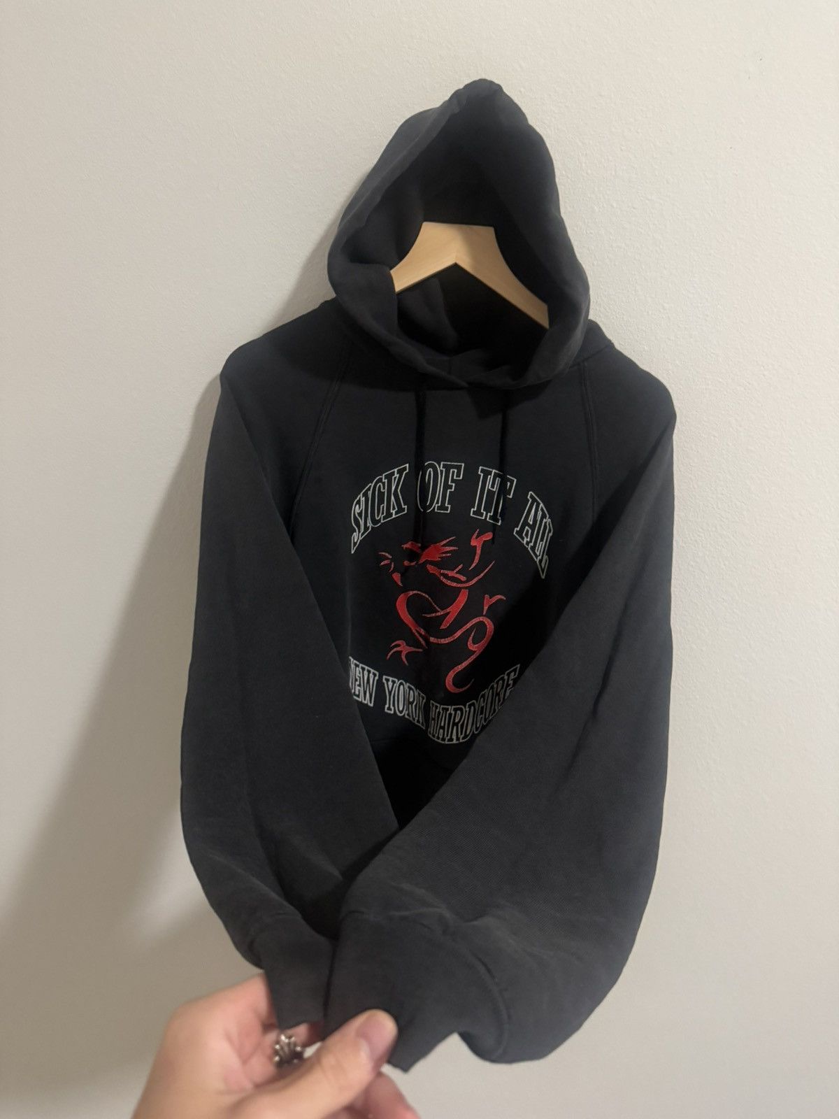 Vintage OG SICK OF IT ALL HOODIE (XL) Size US XL / EU 56 / 4 - 2 Thumbnail