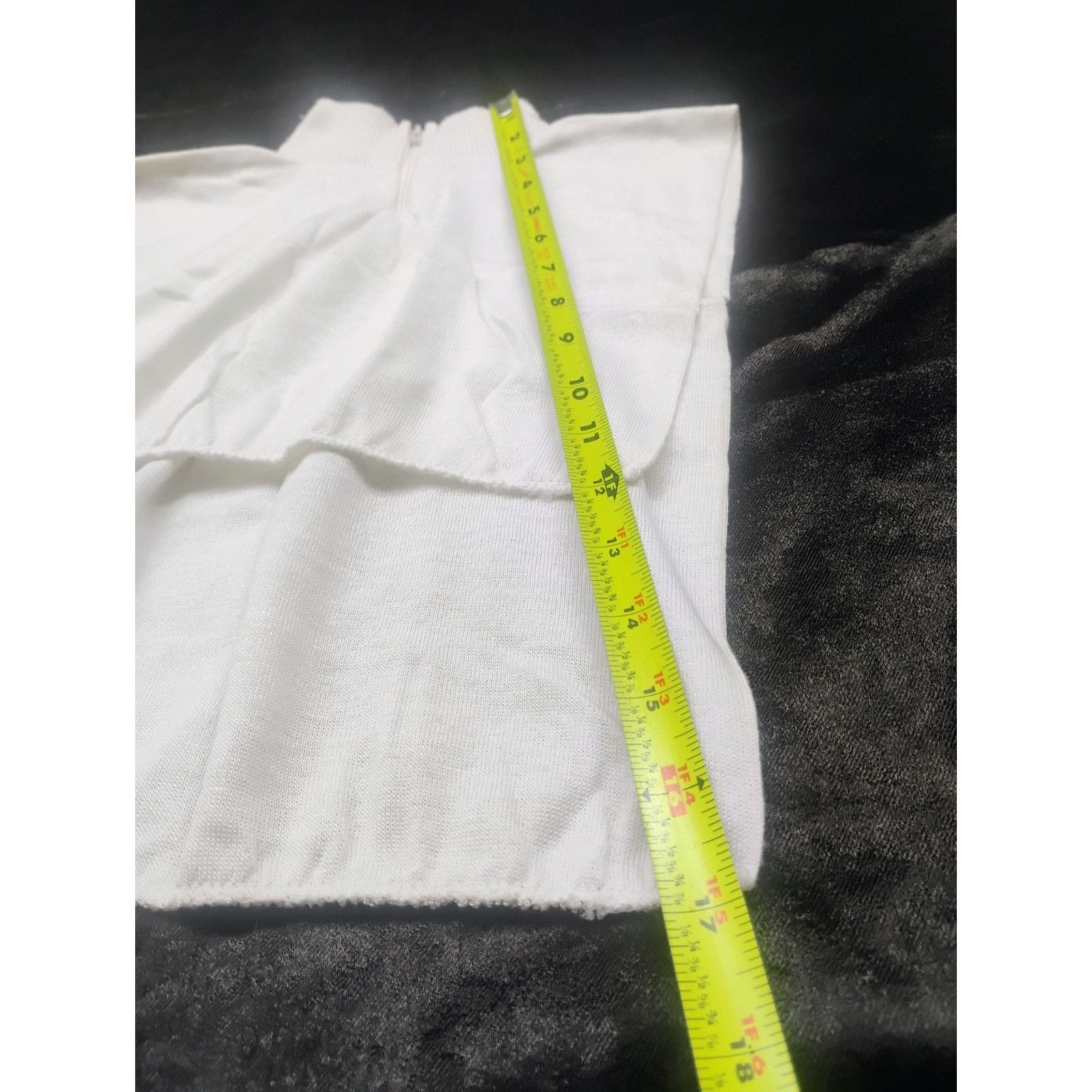 Other NWT Vintage Baar & Beards White Knit Mock Turtleneck Dickey Size ONE SIZE - 7 Thumbnail