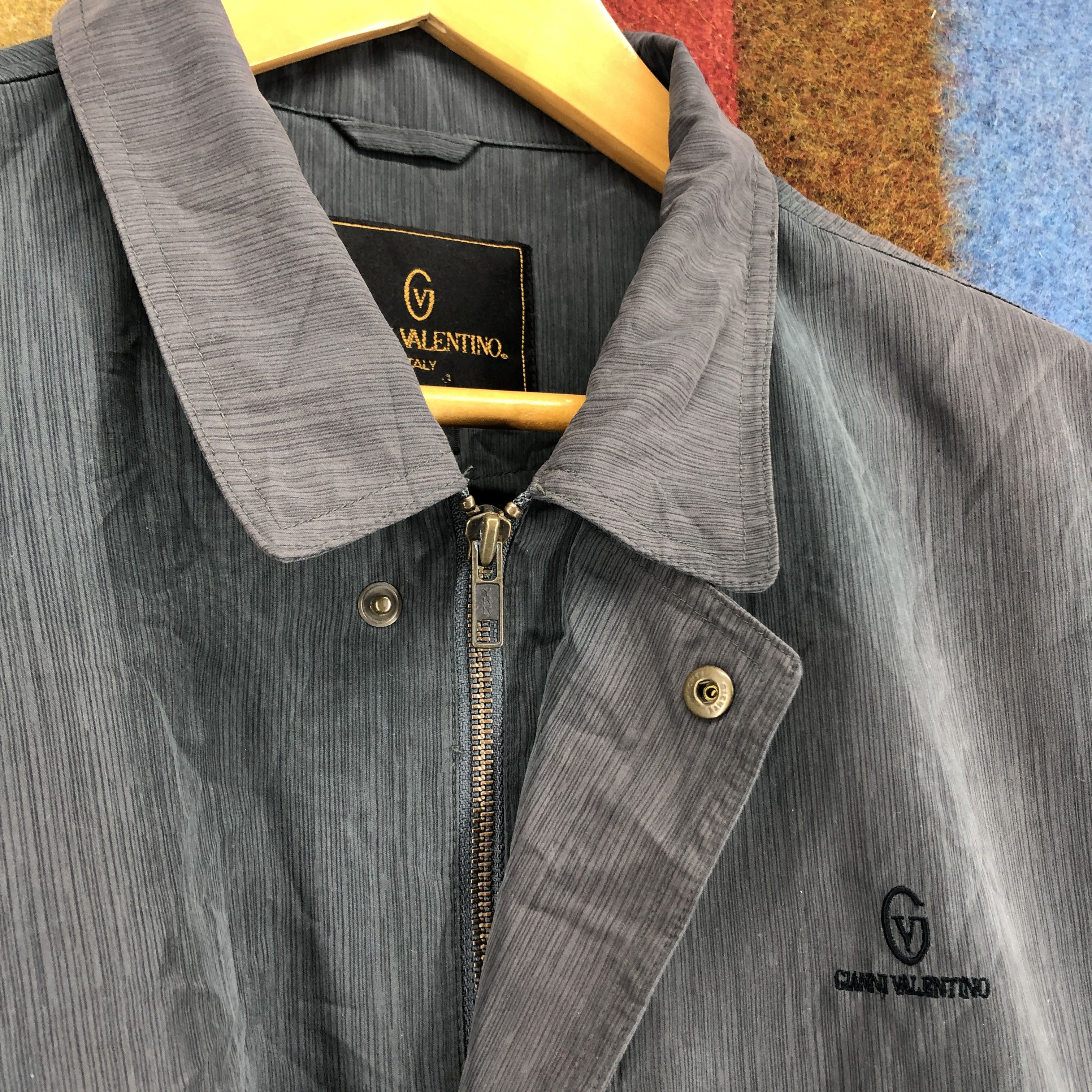 Gianni Valentino GIANNI VALENTINO ITALY Zipper Jacket #0480/T Size US L / EU 52-54 / 3 - 4 Thumbnail