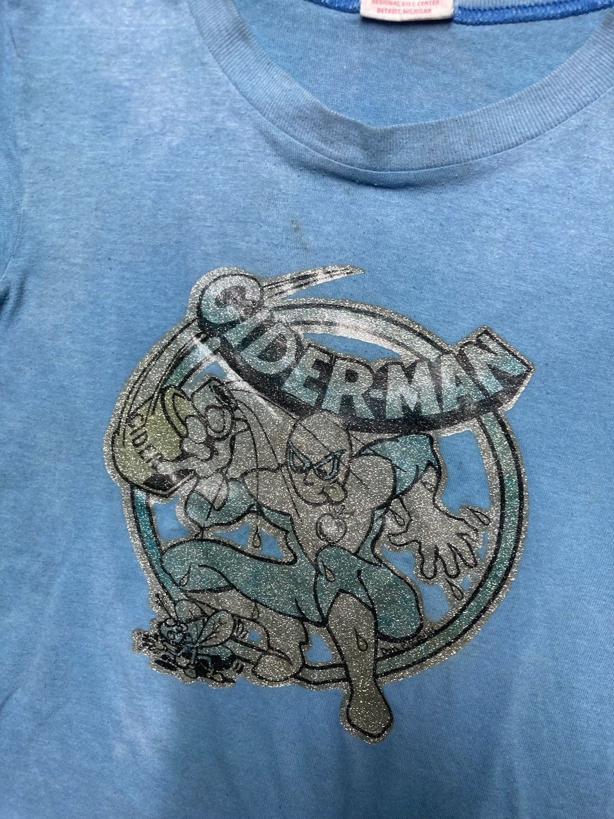 Vintage VTG 70s t shirt cider man spiderman boys L women’s baby tee Size S / US 4 / IT 40 - 2 Thumbnail