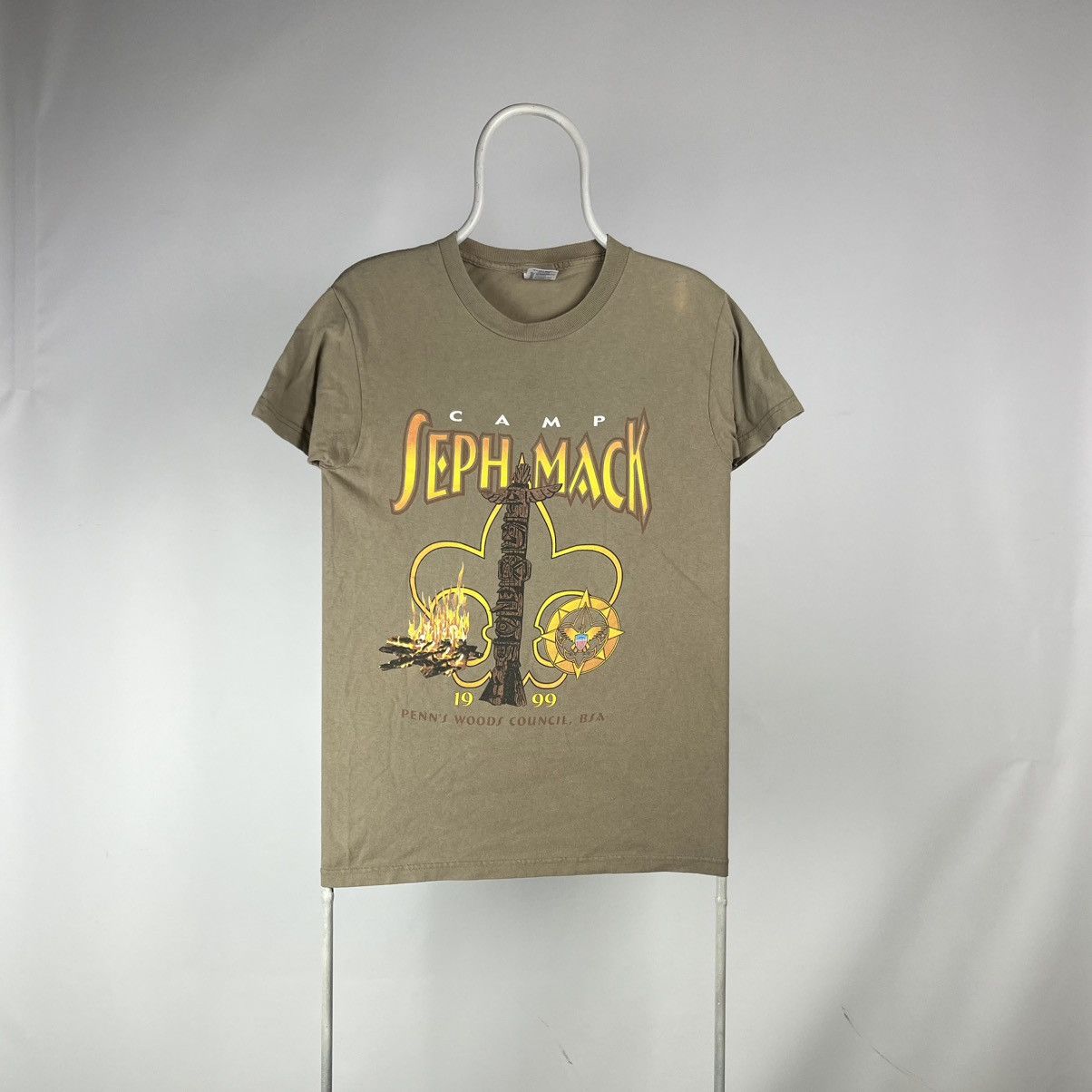 Band Tees Vintage BSA Boy scout tshirt camp seph mack 1999 size Small Size US S / EU 44-46 / 1 - 1 Thumbnail