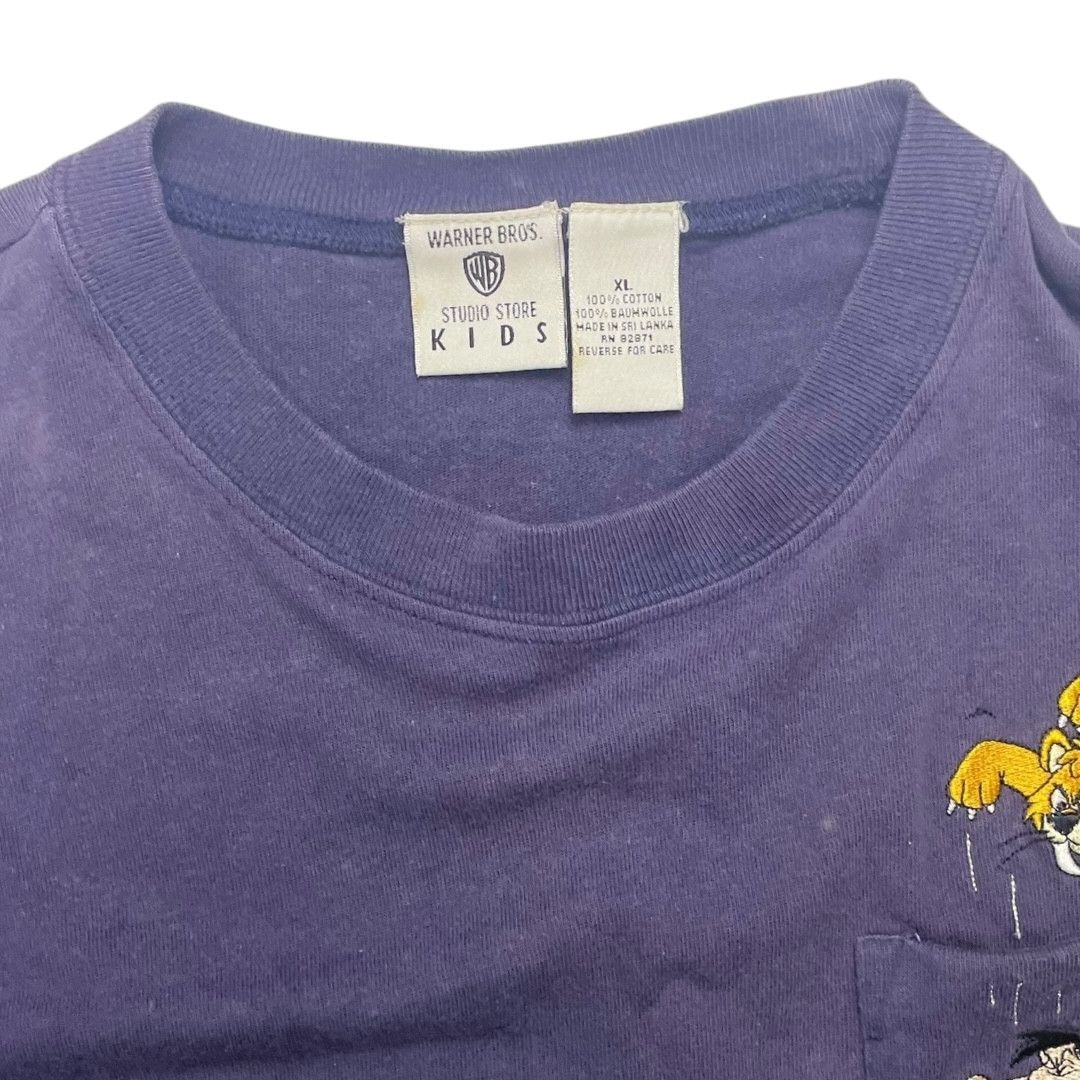 Other Vintage Flintstones Long Sleeve Pocket tee Size US S / EU 44-46 / 1 - 4 Thumbnail