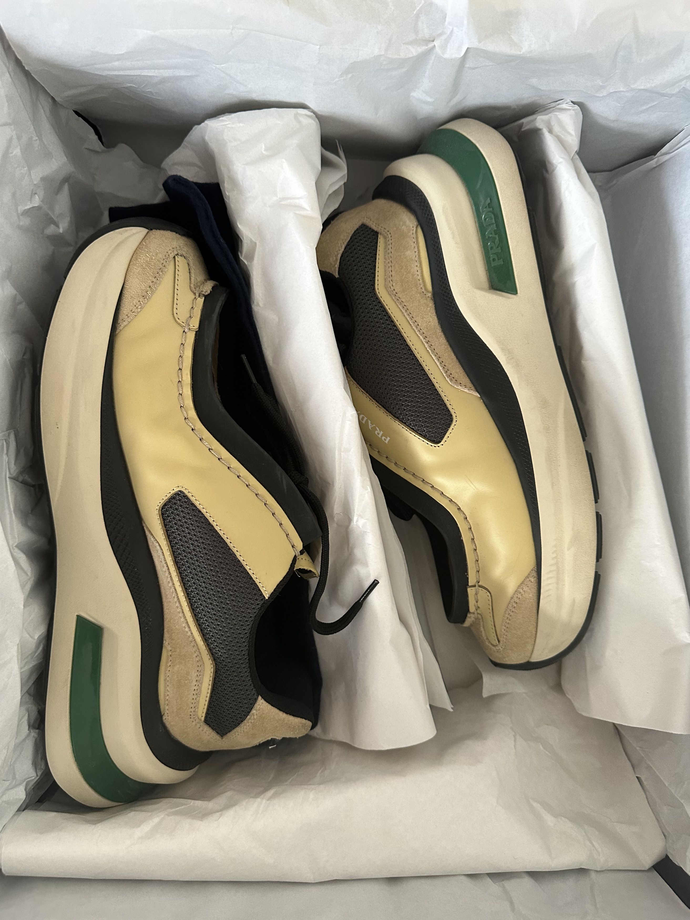 Prada FROM THE RUNWAY $ 1,350 SNEAKERS Size US 6 / EU 39 - 13 Thumbnail