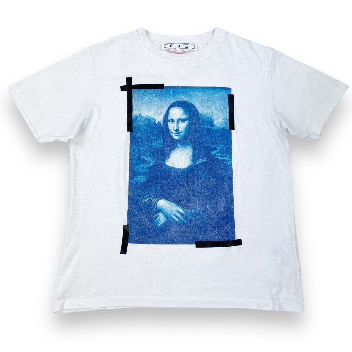 Off White Off White Mona Lisa White T Shirt Grailed