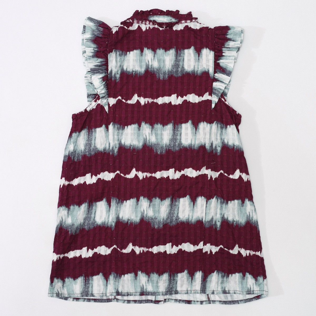 Sezane Sezane stripped dark Pink White Button Tank Sleeveless Top Size XXS / US 00 / IT 34 - 9 Thumbnail