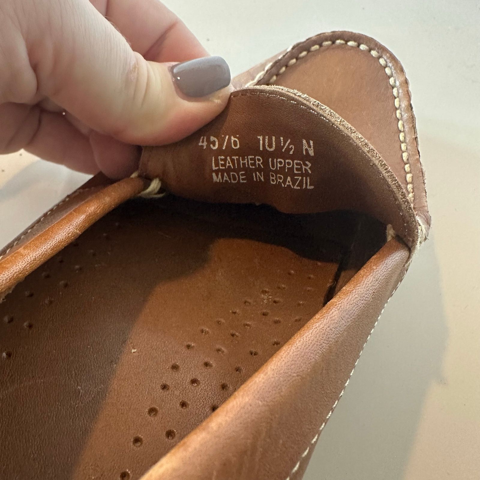 Other Decoys Auditions Leather Slip On Loafers Flats 10.5 10.5N Size US 10.5 / IT 40.5 - 12 Thumbnail