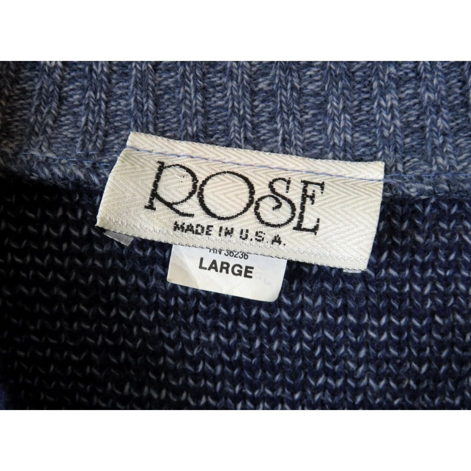 Vintage VINTAGE Rose USA Sweater Women Large Retro stain Blue snowflake Ugly Design Size L / US 10 / IT 46 - 5 Thumbnail