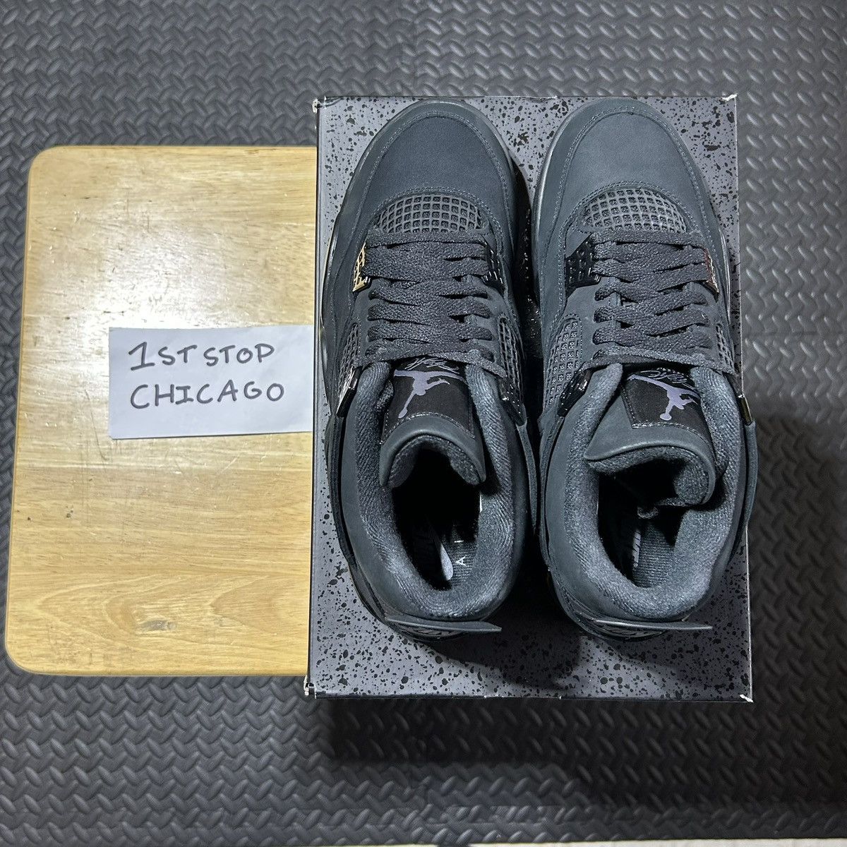 Jordan Brand Nike Air Jordan 4 Retro 2025 Black Cat FV5029-010 Mens 9 NEW Size US 9 / EU 42 - 5 Thumbnail