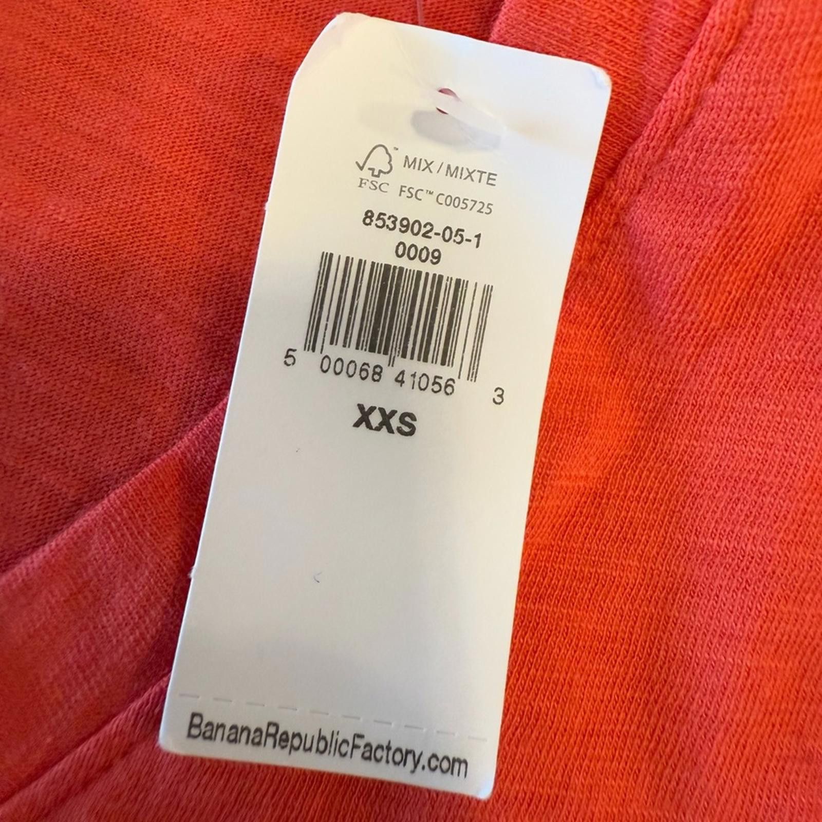 Other Banana Republic factory Malibu Tee short sleeves SZ XXS Size XXS / US 00 / IT 34 - 4 Thumbnail